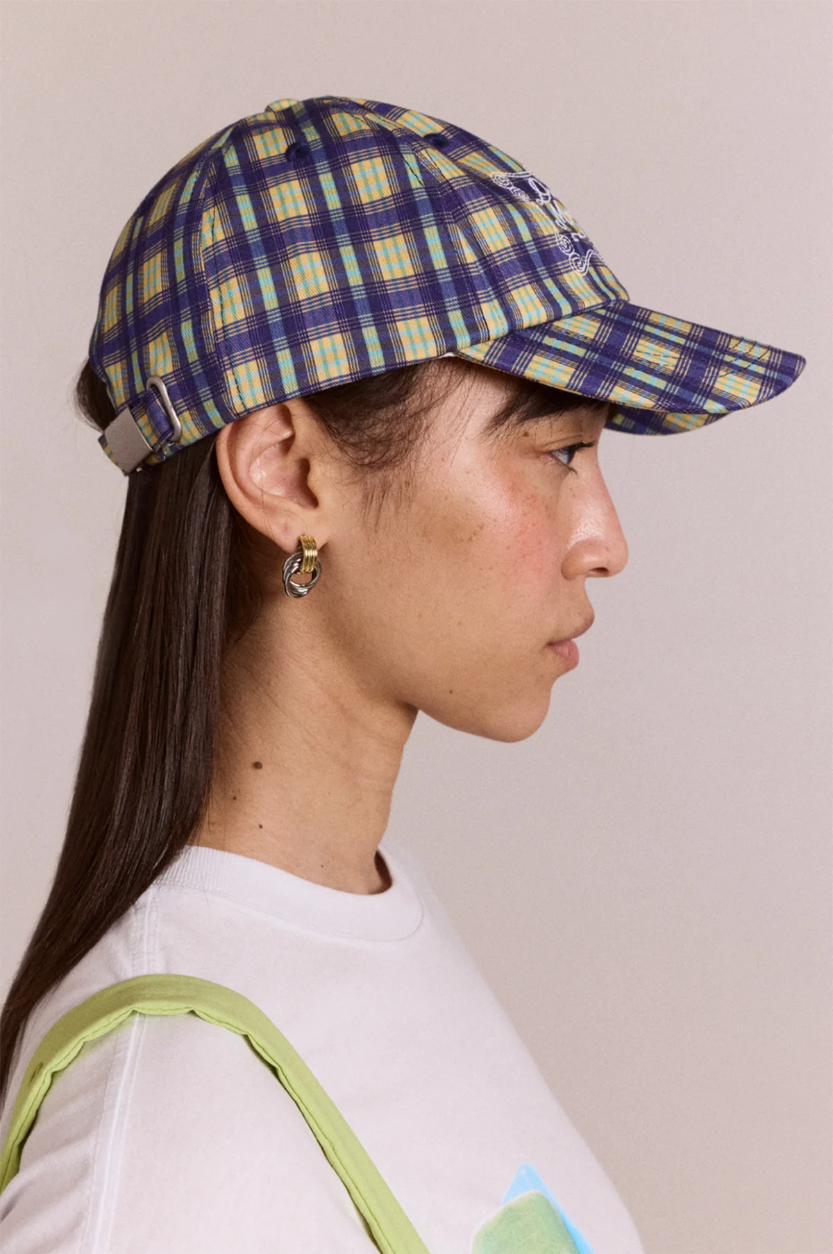 Damson Madder Cap Tomboy Check - Image 4