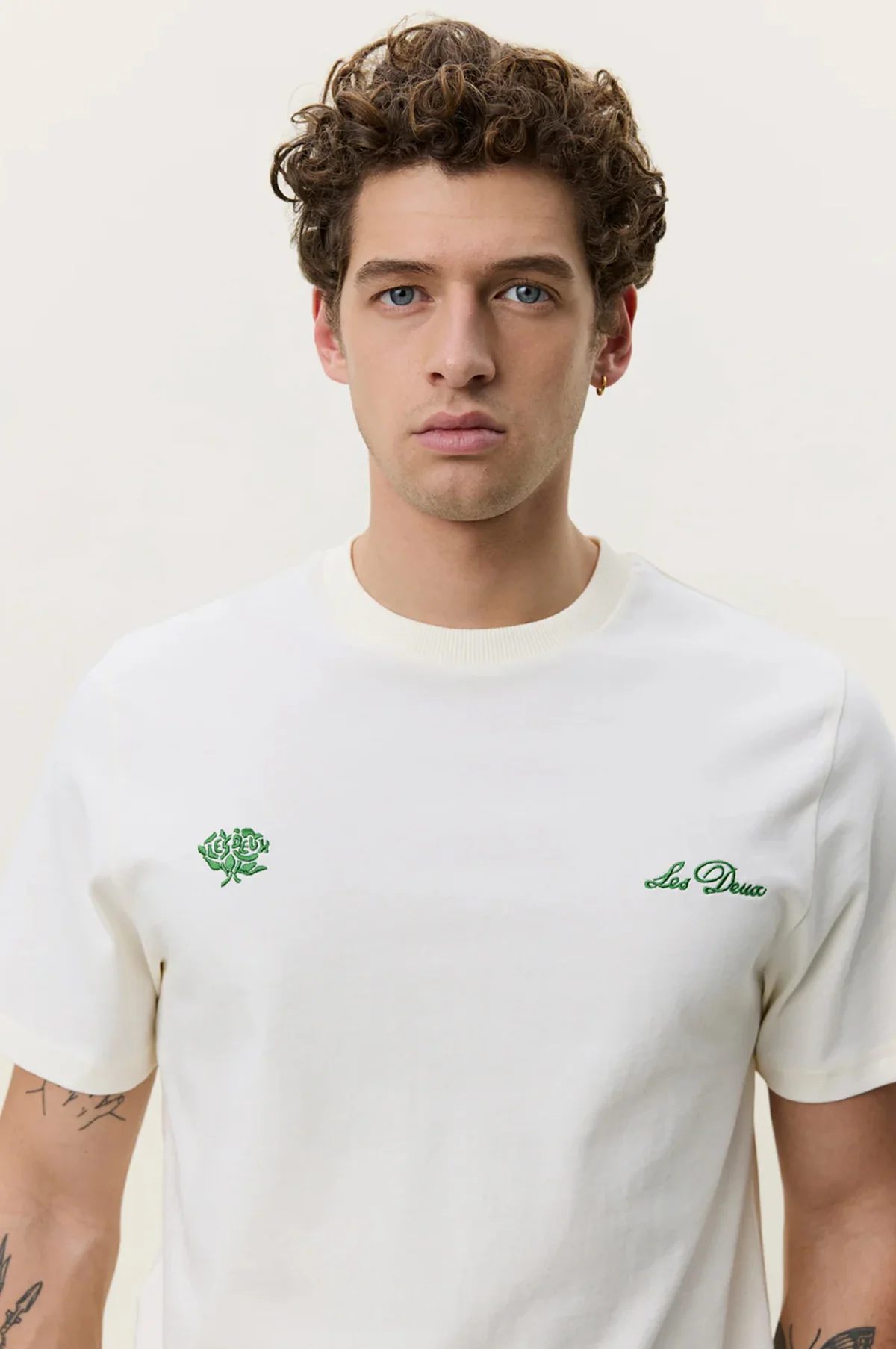 Deux T-Shirt Light Ivory - Image 3