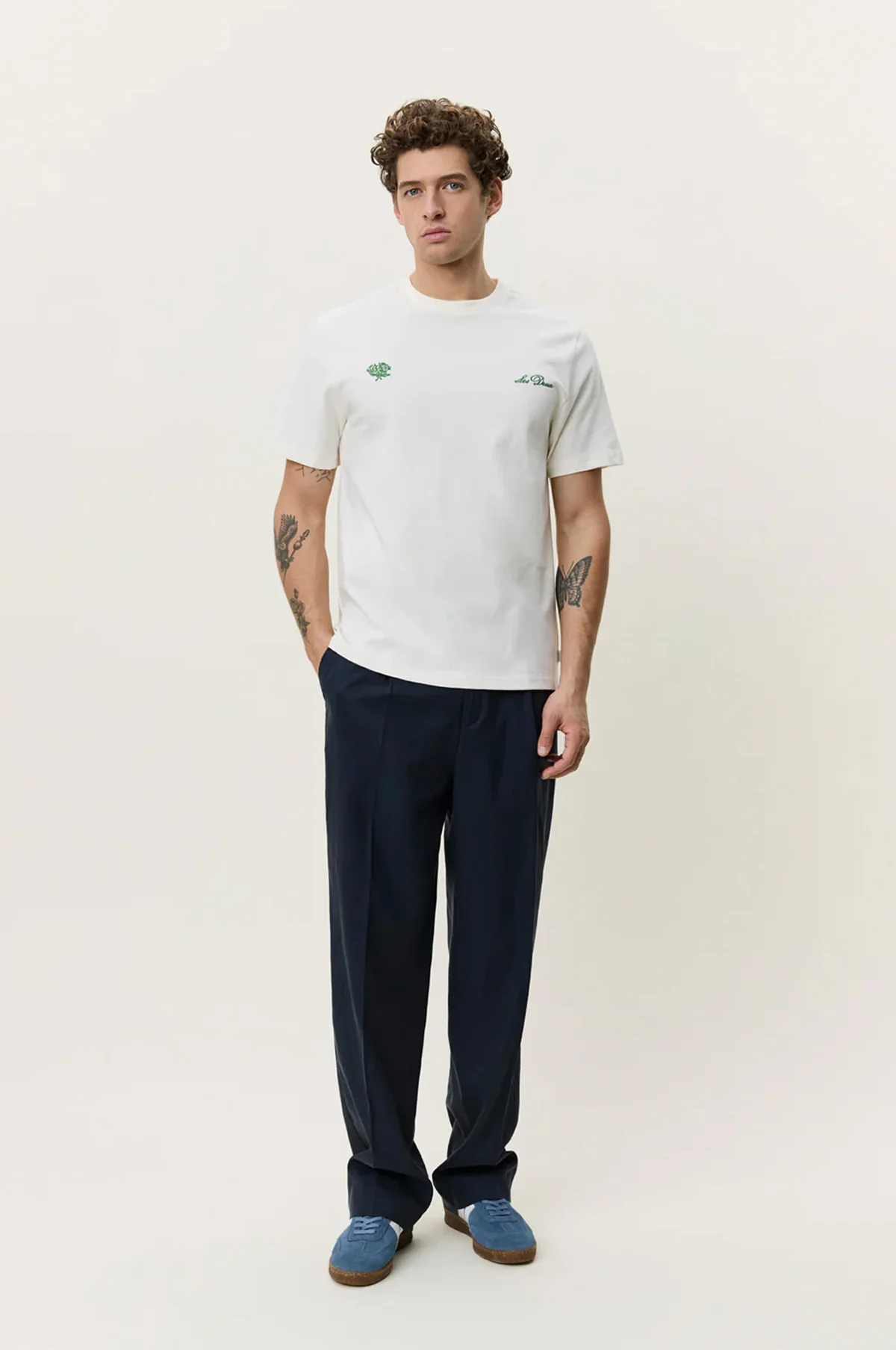 Deux T-Shirt Light Ivory - Image 4