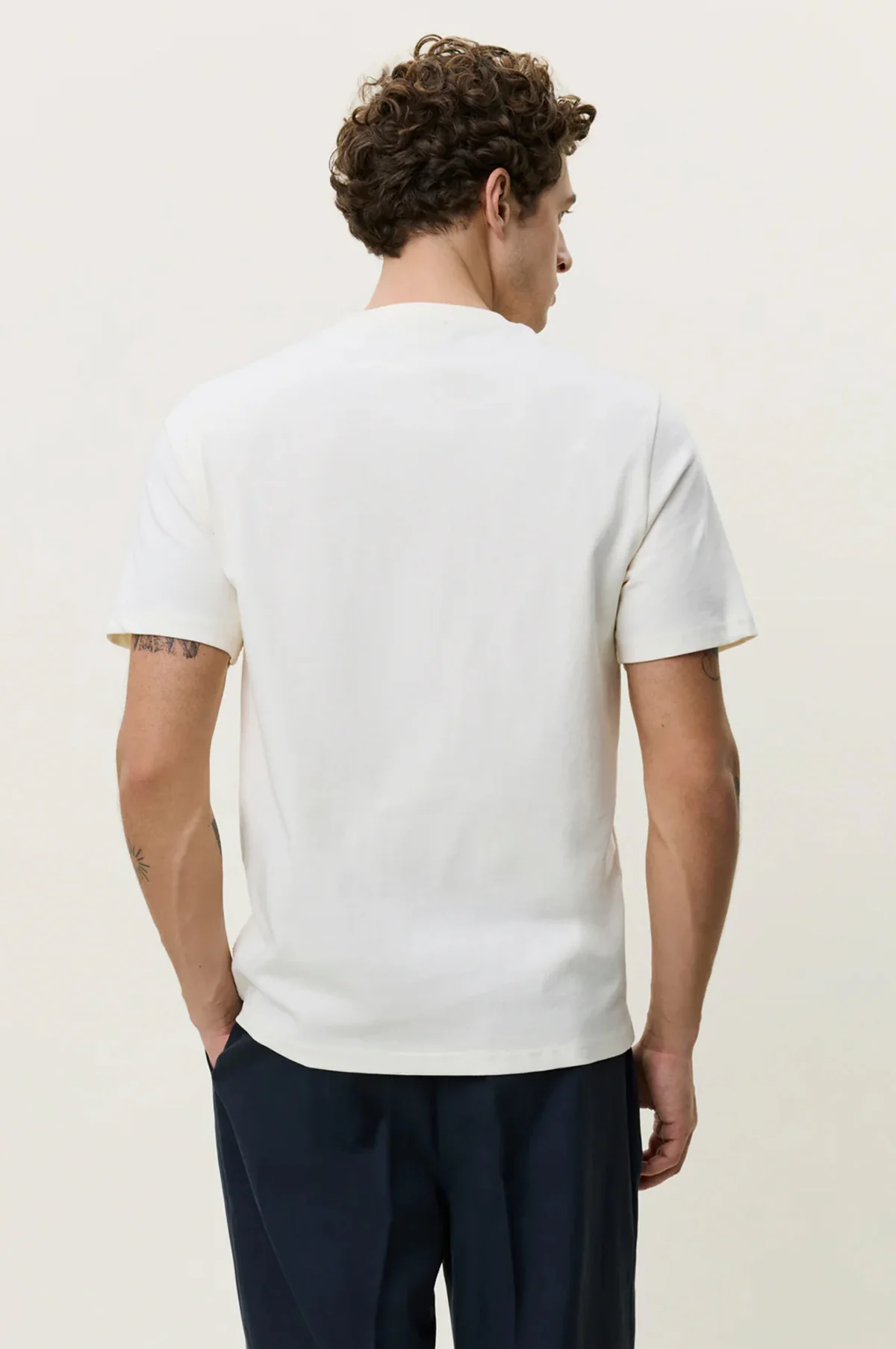 Deux T-Shirt Light Ivory - Image 5