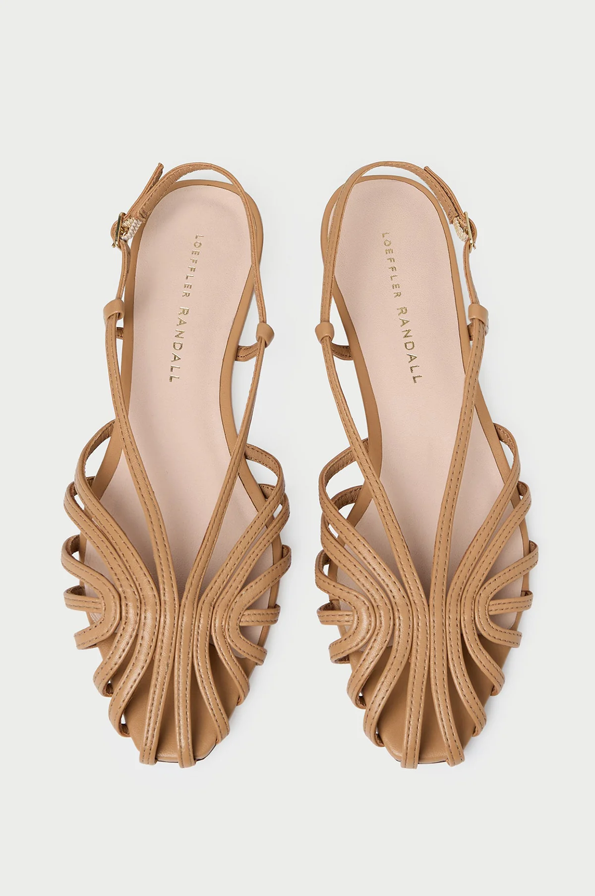 Devon Lattice Slingback Sandal Dune - Image 3