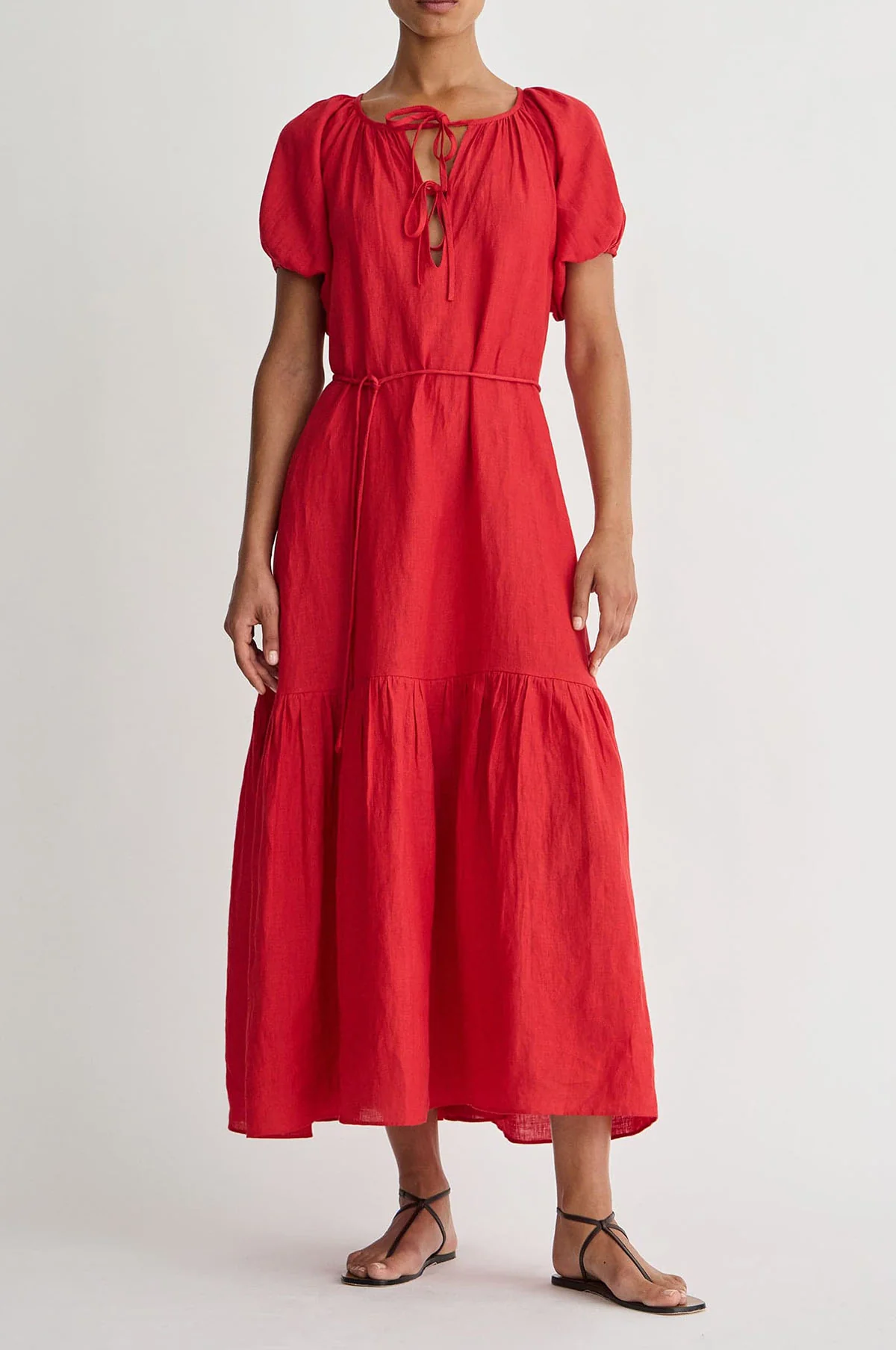 Dita Front Tie Maxi Racing Red - Image 3
