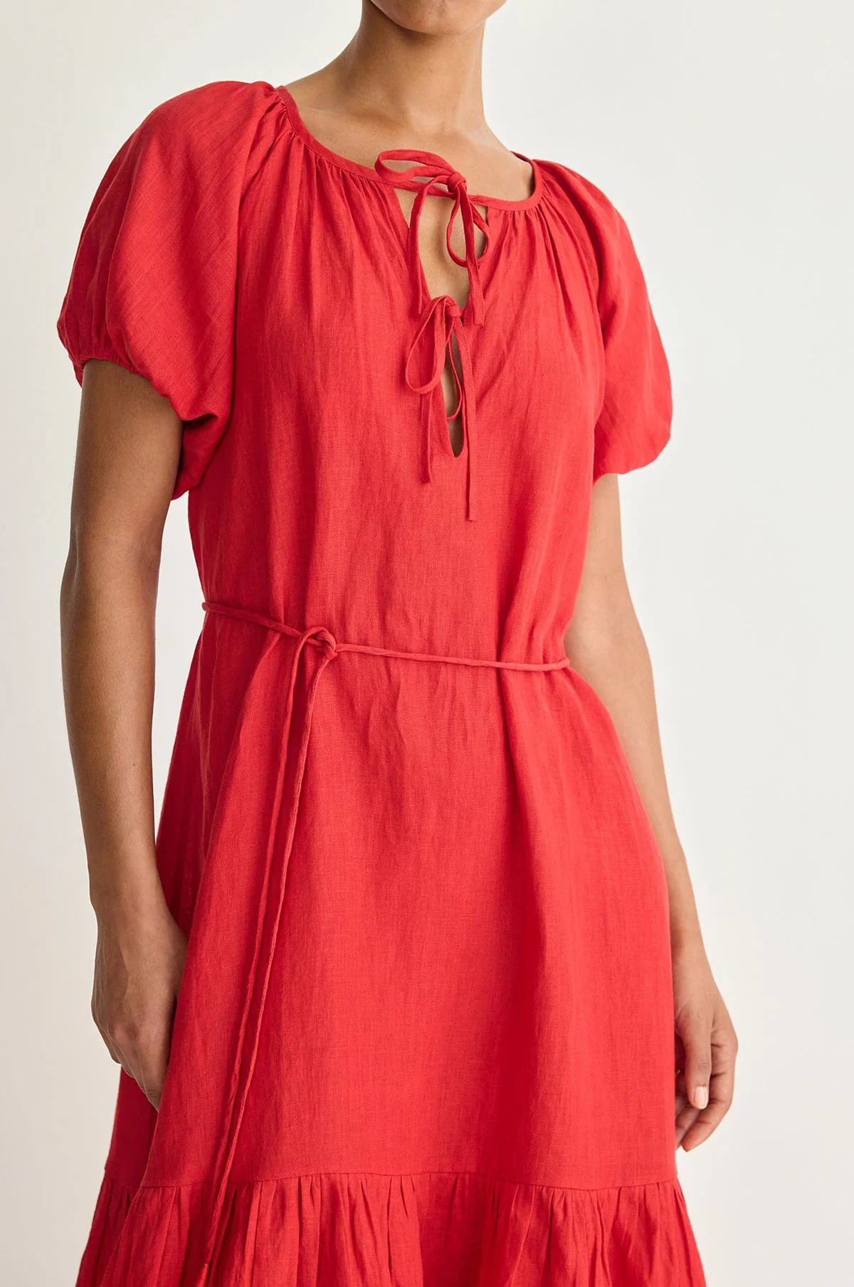 Dita Front Tie Maxi Racing Red - Image 4