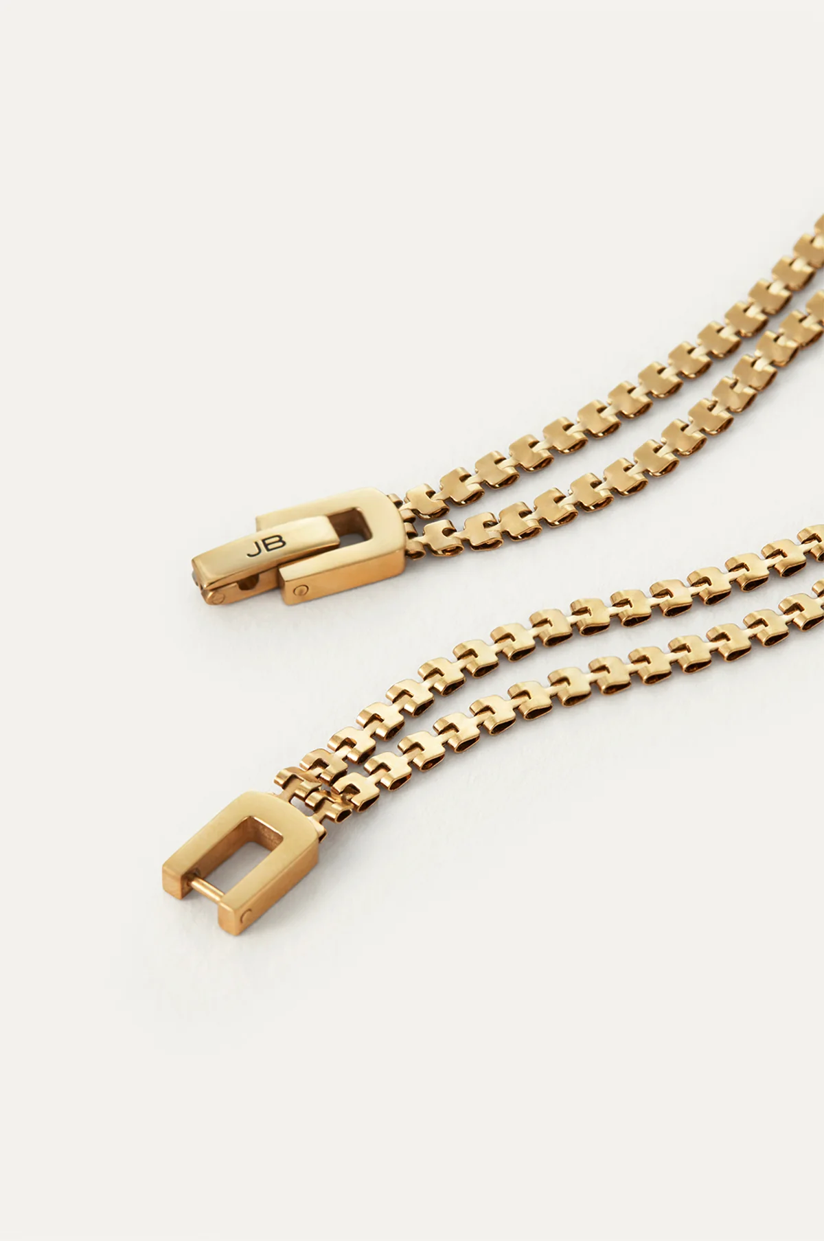 Double Amalfi Gold Bracelet - Image 2