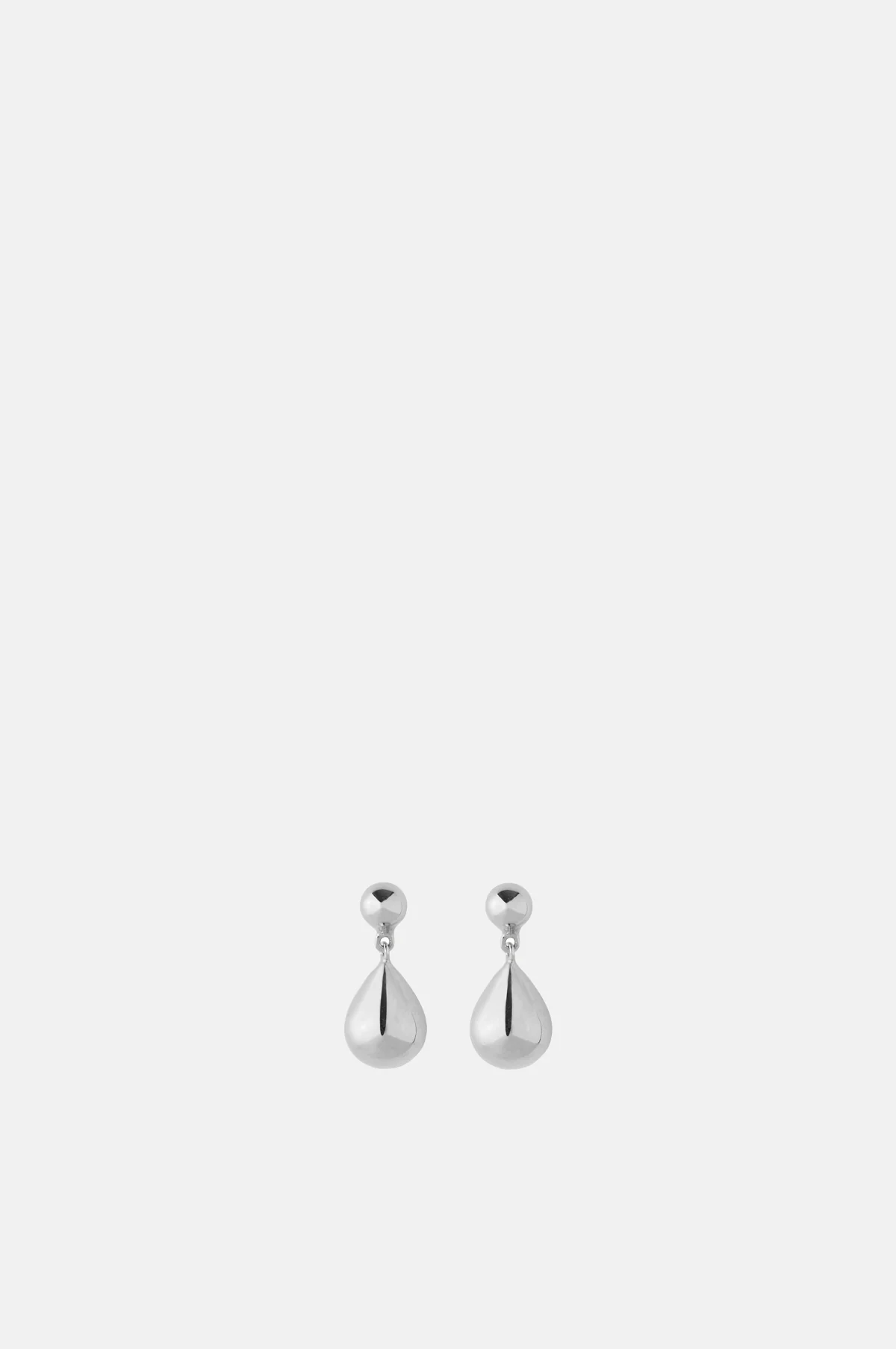 Driplet Silver Earrings