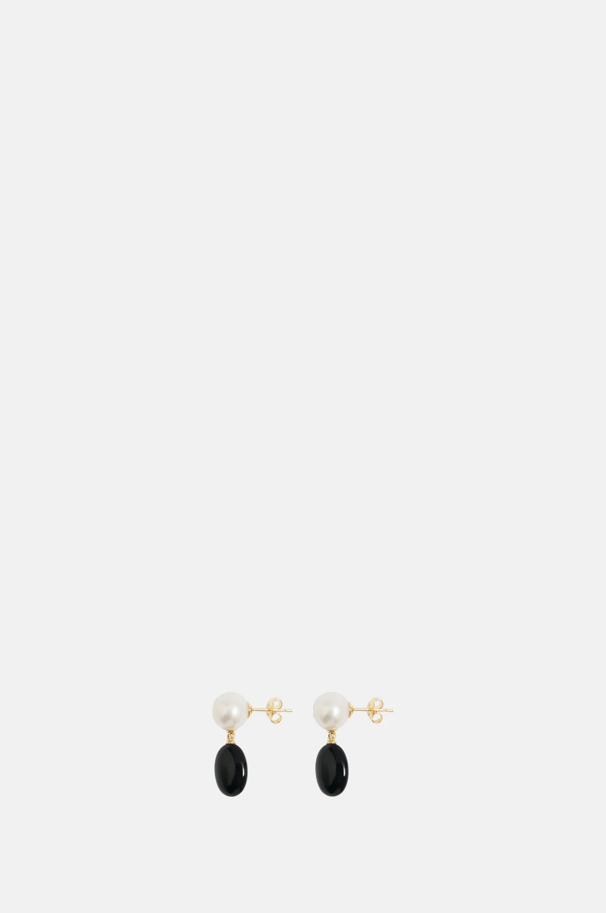 Dualism Gold Earrings