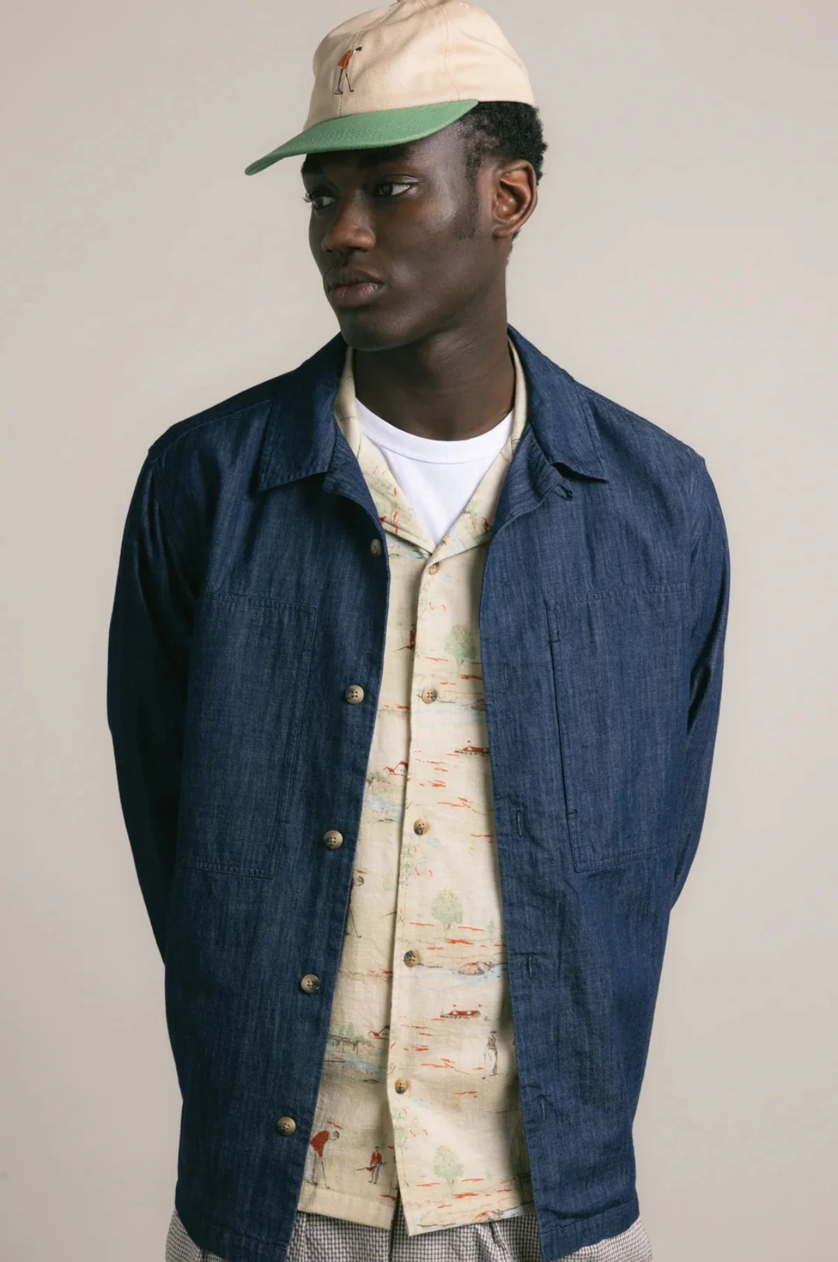 Durno Overshirt Denim - Image 5