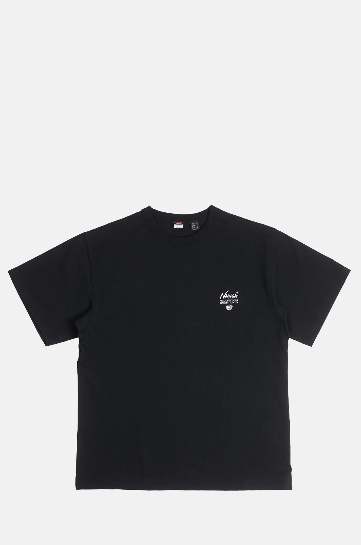 Vintage Flower Tee Black