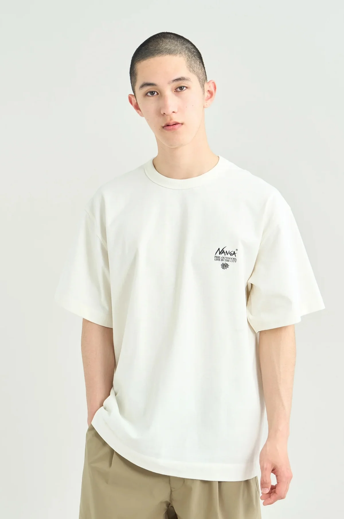 Vintage Flower Tee White - Image 3
