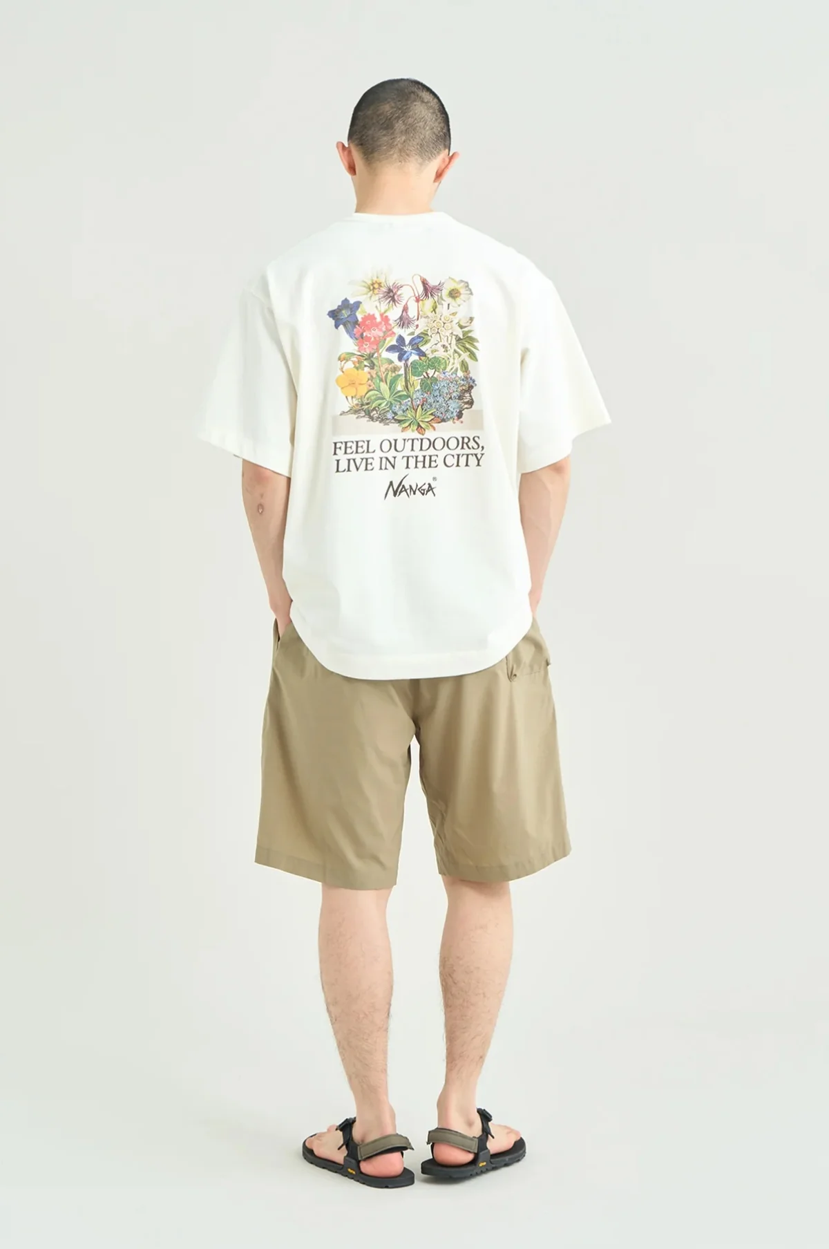 Vintage Flower Tee White - Image 4