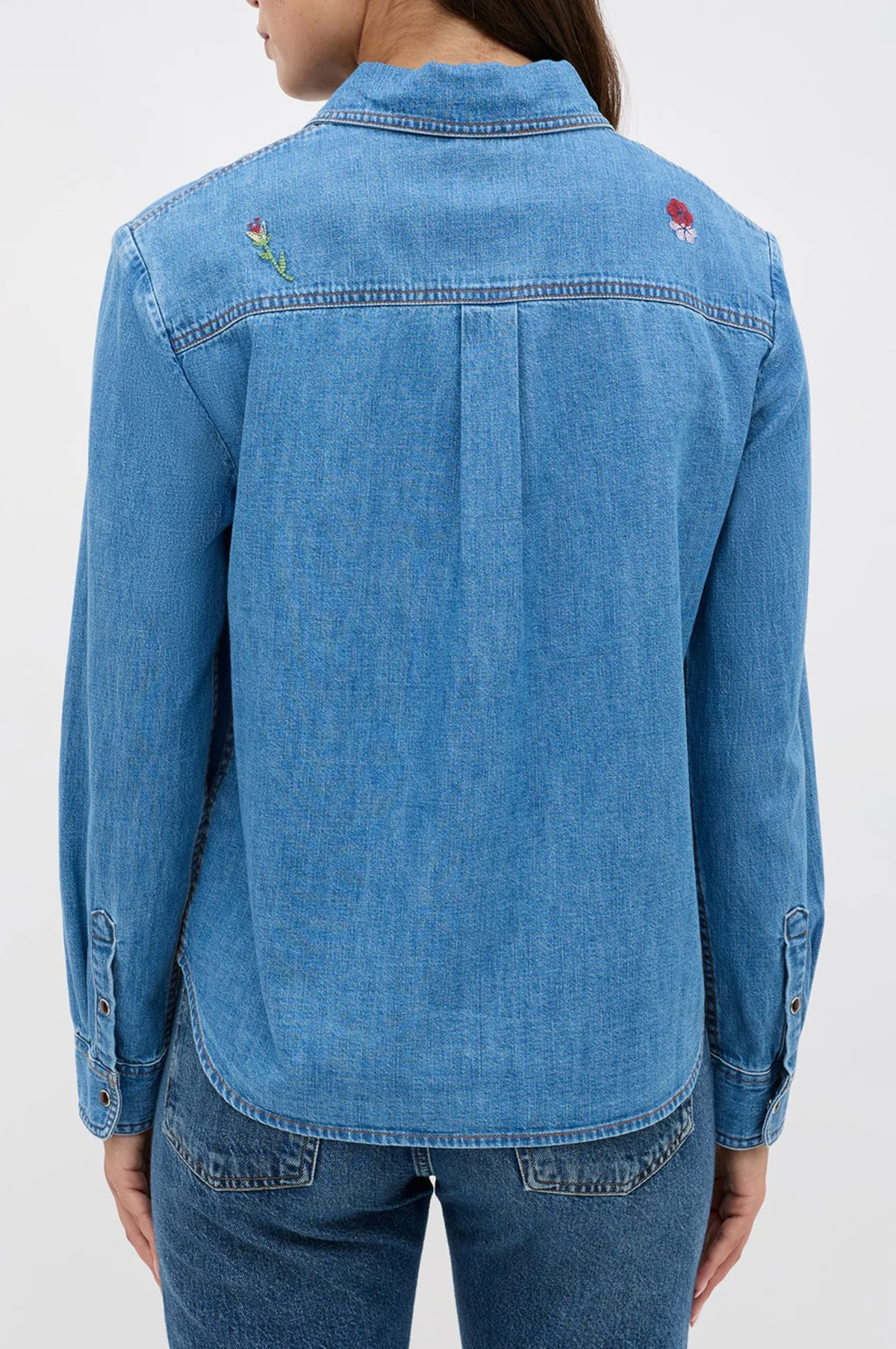 Edaline Top Sadie Embroidery Light Vintage - Image 5