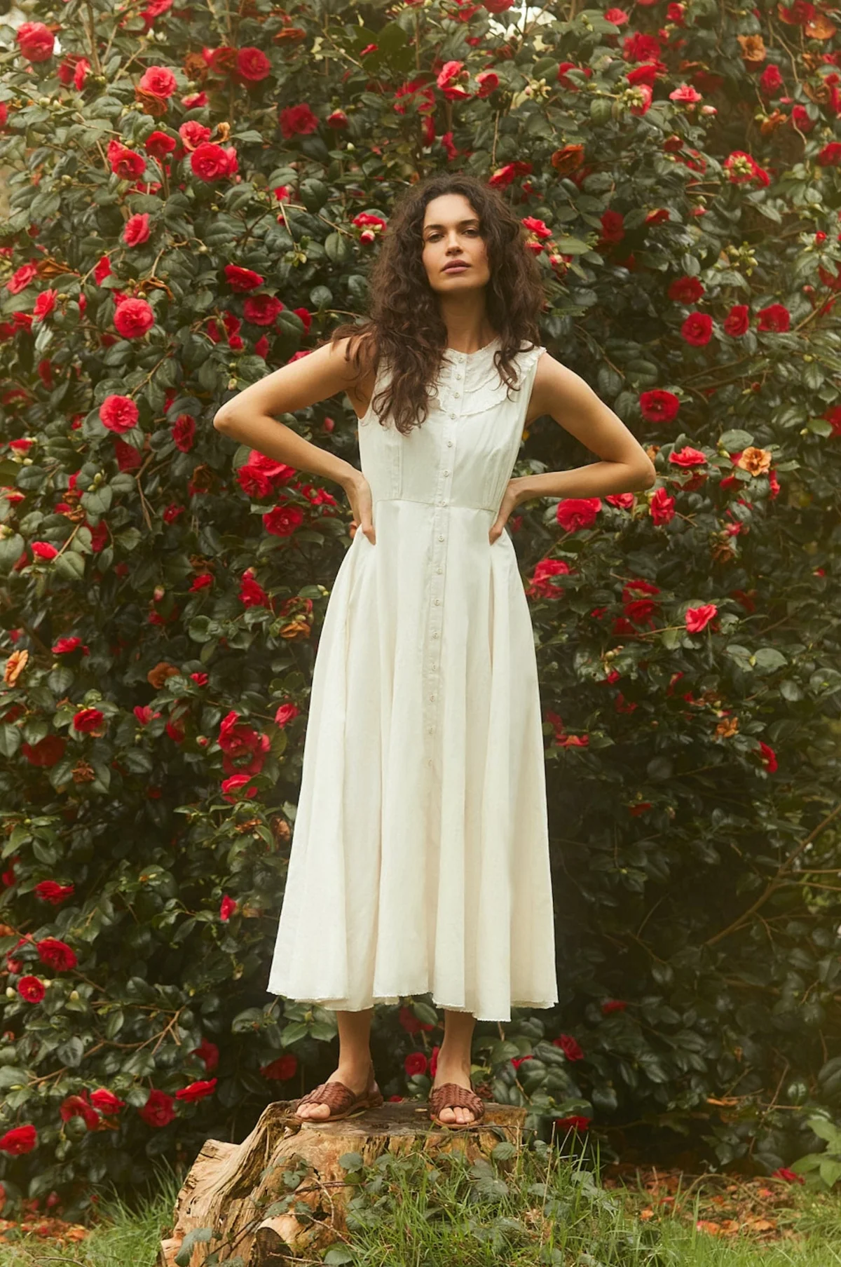 Edwina Dress Buttermilk - Image 2