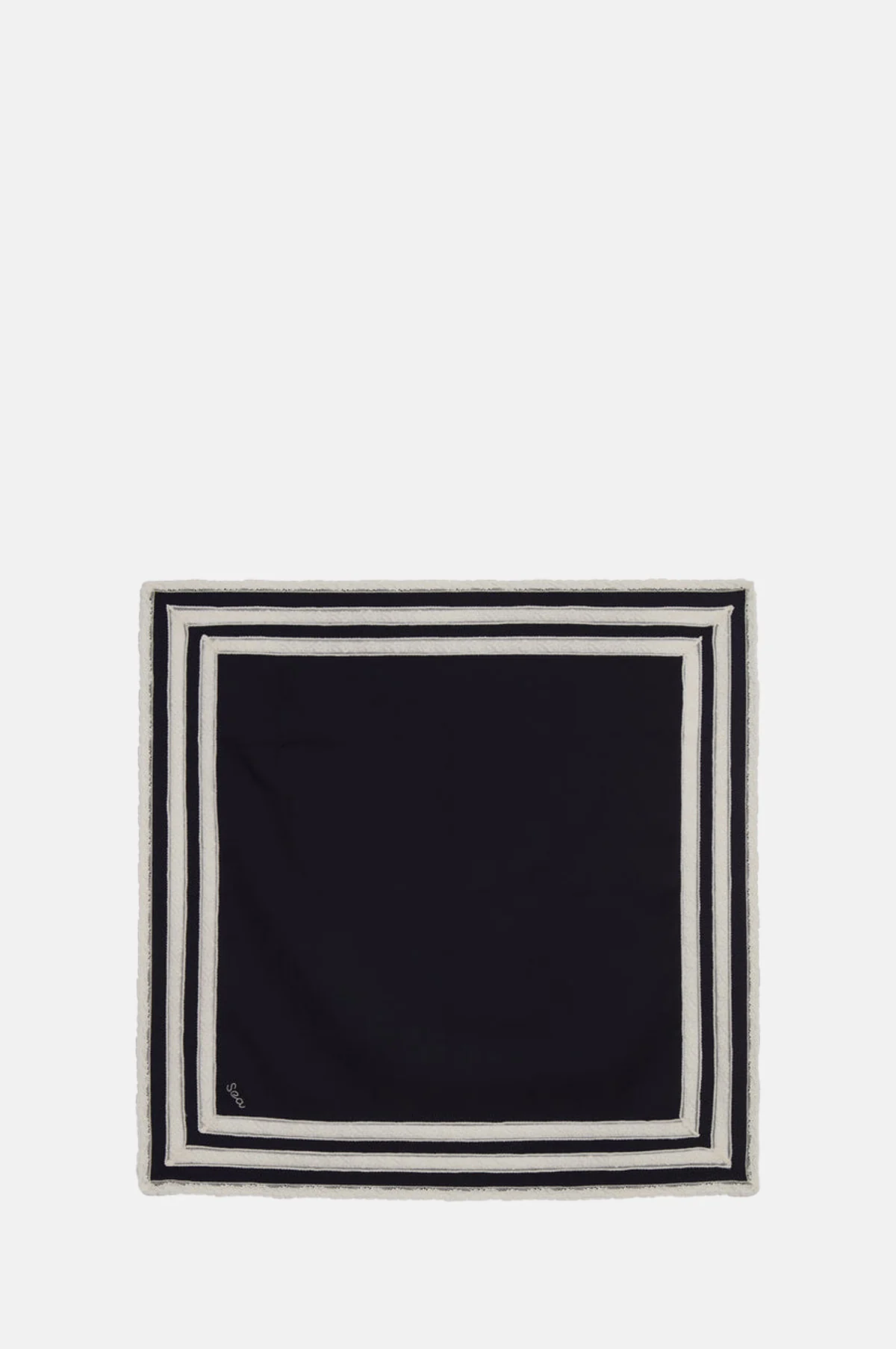 Ethel Solid Handkerchief Navy - Image 3