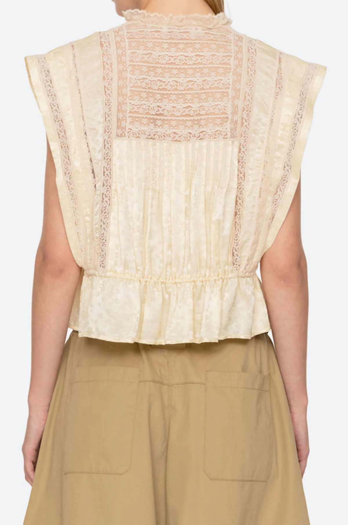Ethel Solid Tank Top Butter - Image 6