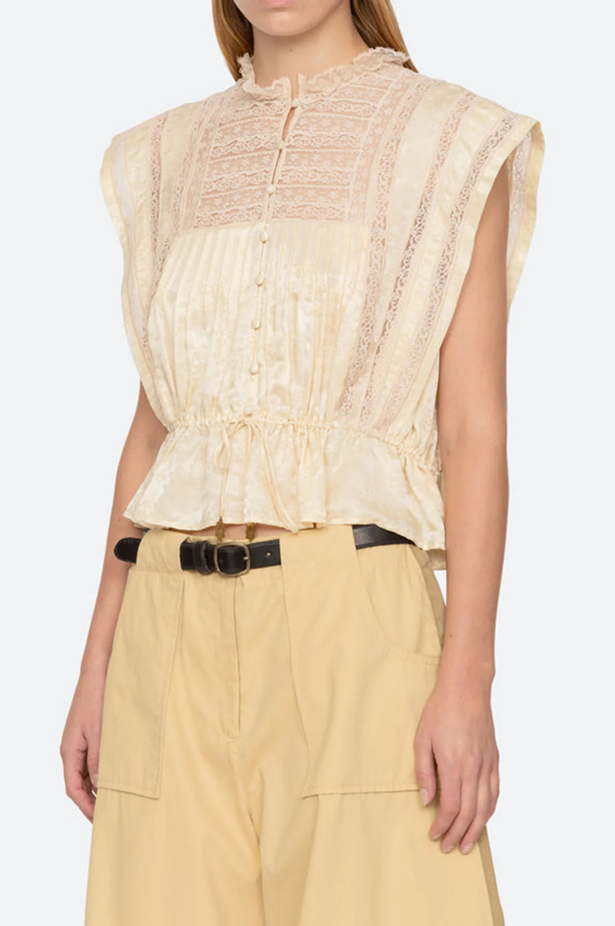 Ethel Solid Tank Top Butter - Image 8