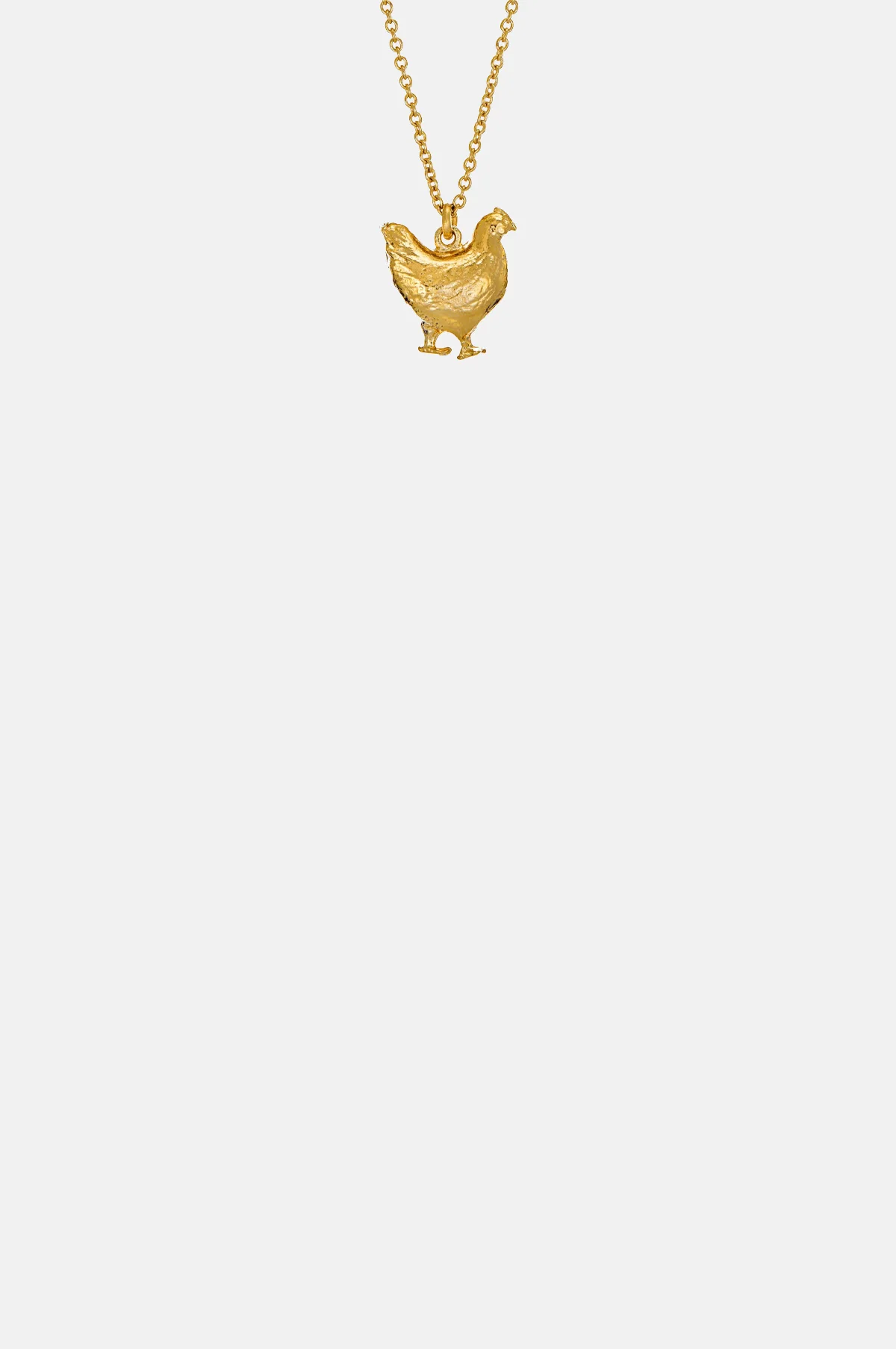 Fat Hen Necklace Gold