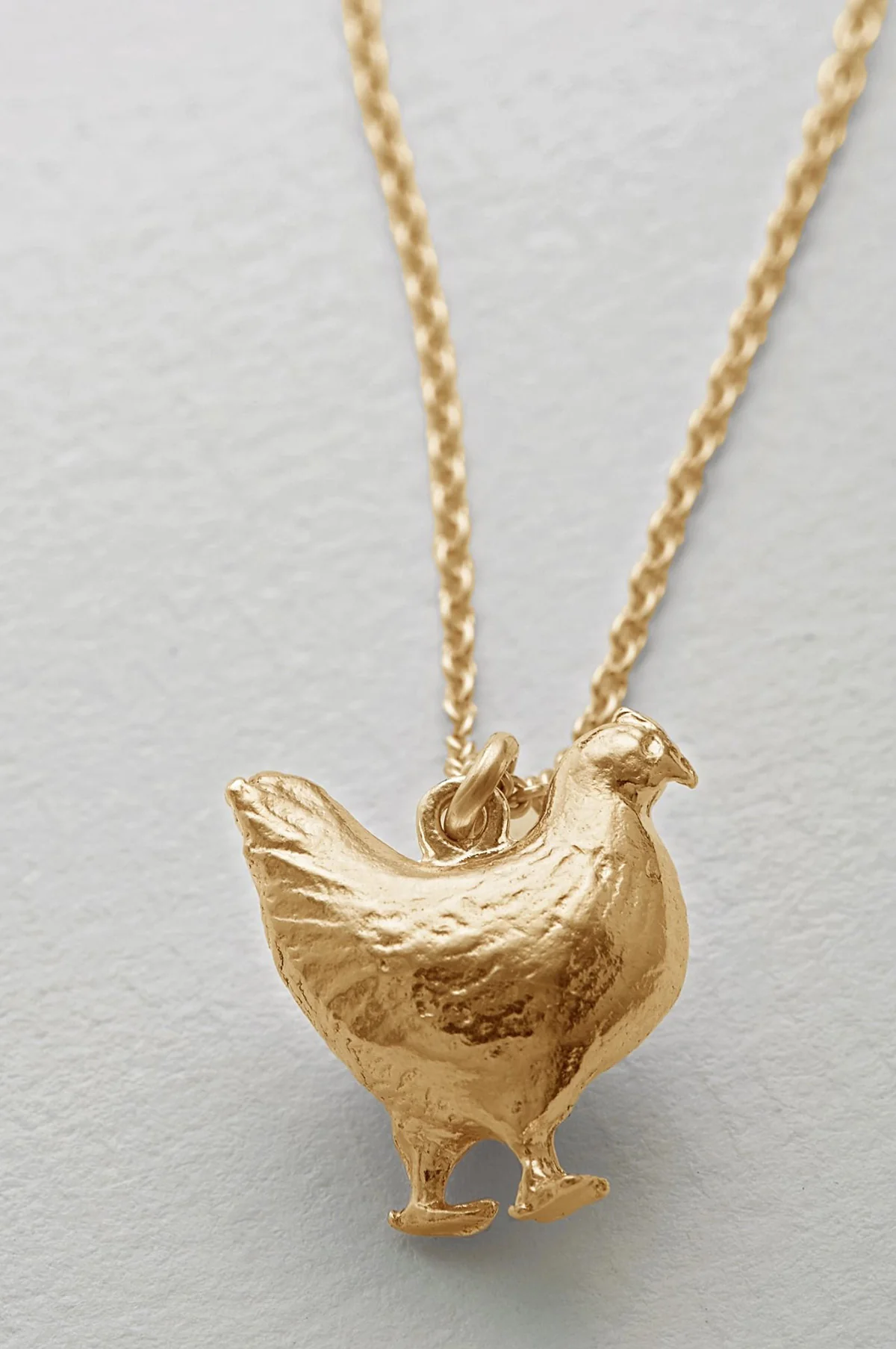 Fat Hen Necklace Gold - Image 2