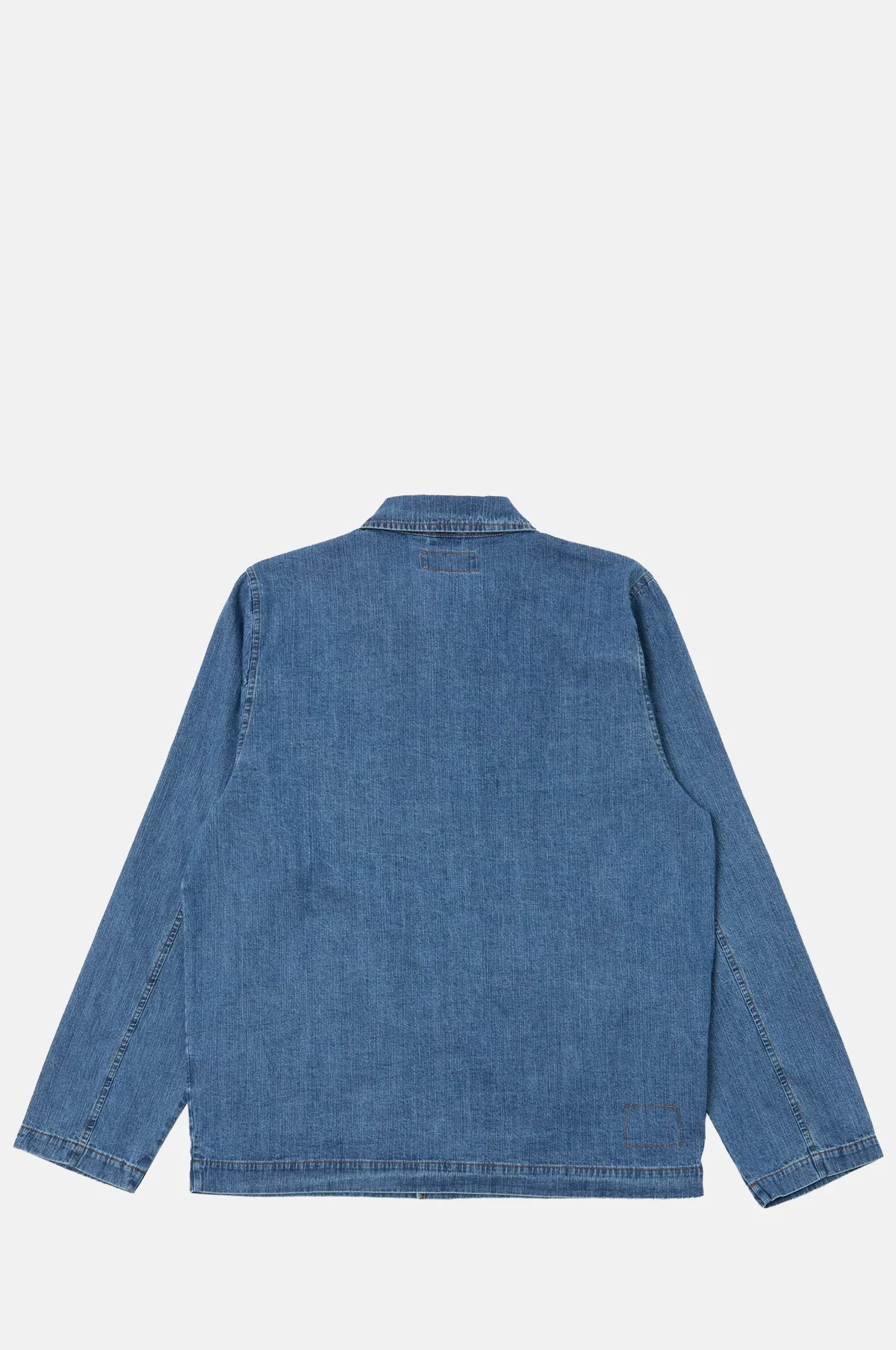 Field Jacket 8OZ Slub Denim Washed Indigo - Image 7