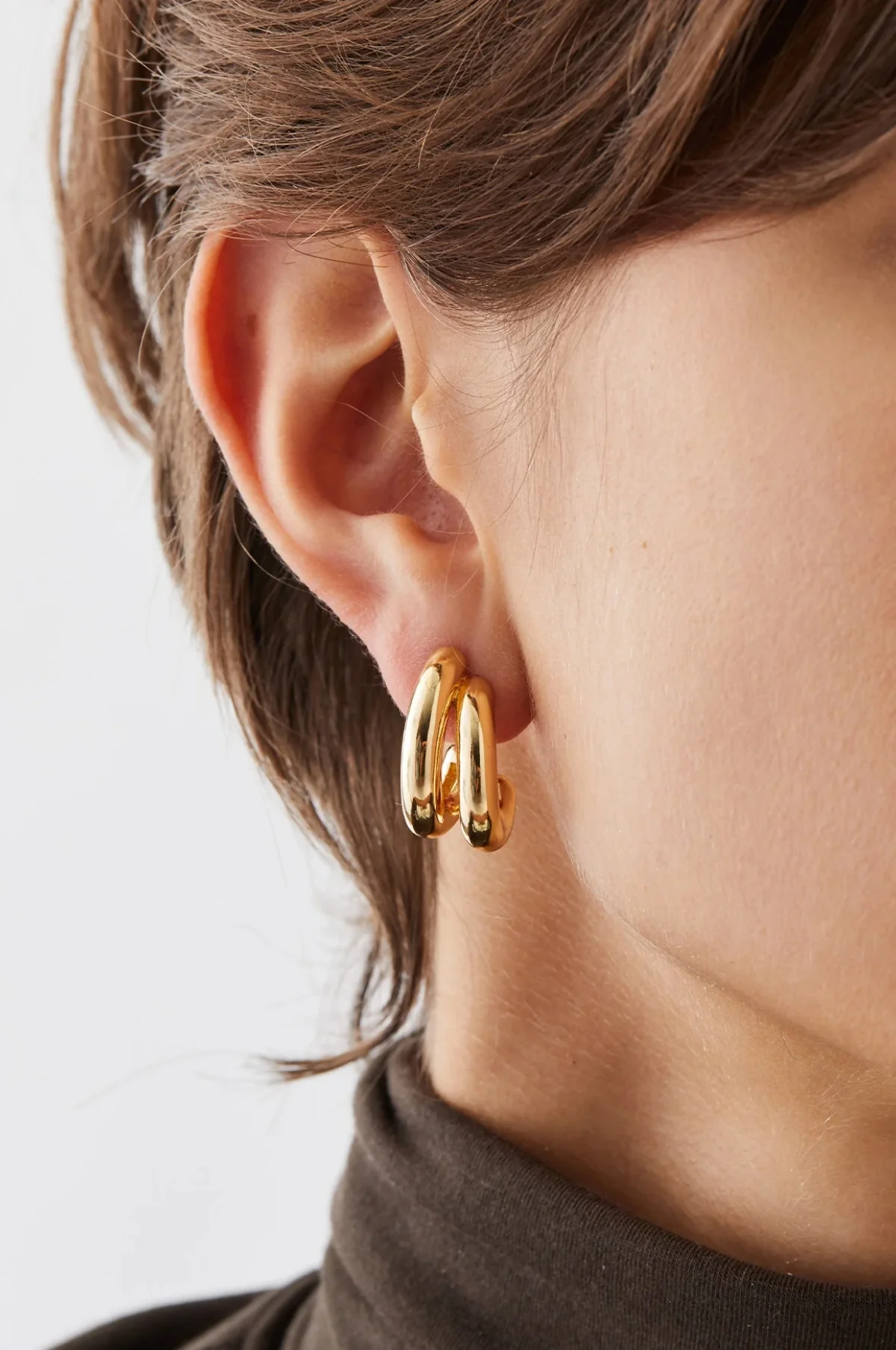 Florence Gold Earrings - Image 2