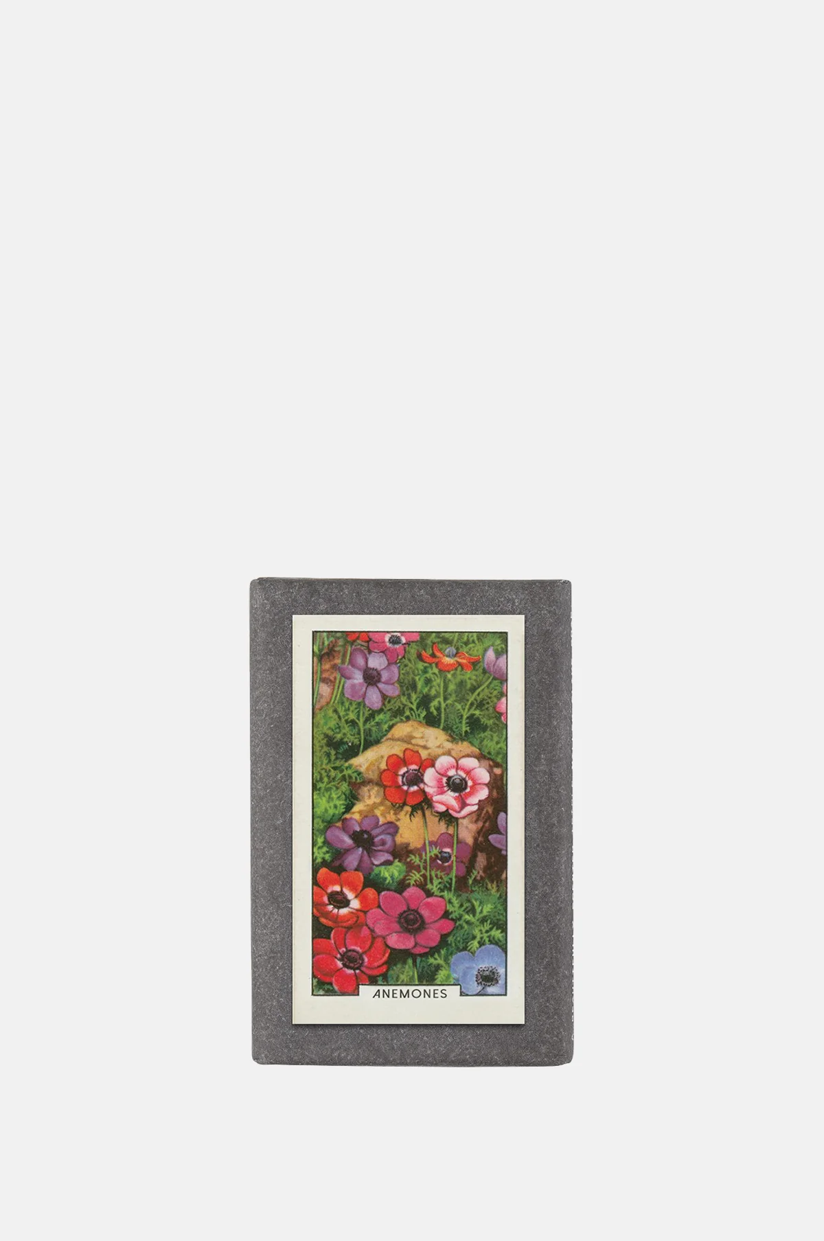 Garden Flowers Label Soap Anemones