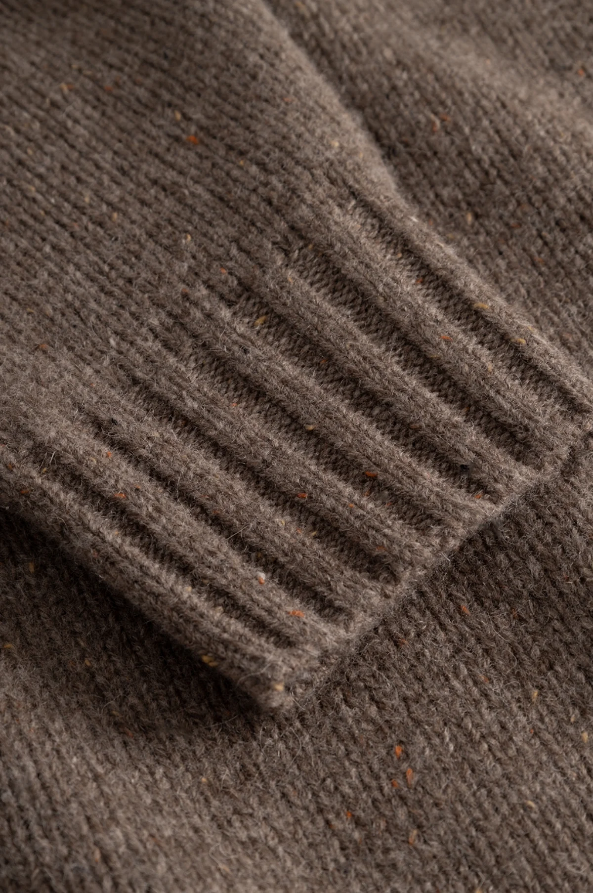Gary Fleck Roundneck Jumper Mountain Grey Brown - Image 7