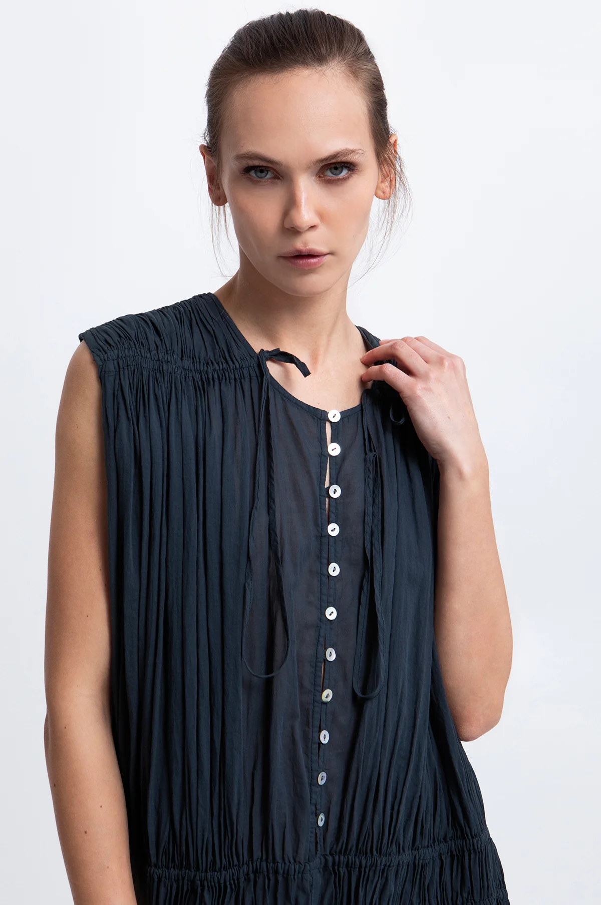 Gatherings Maxi Dress Navy - Image 4