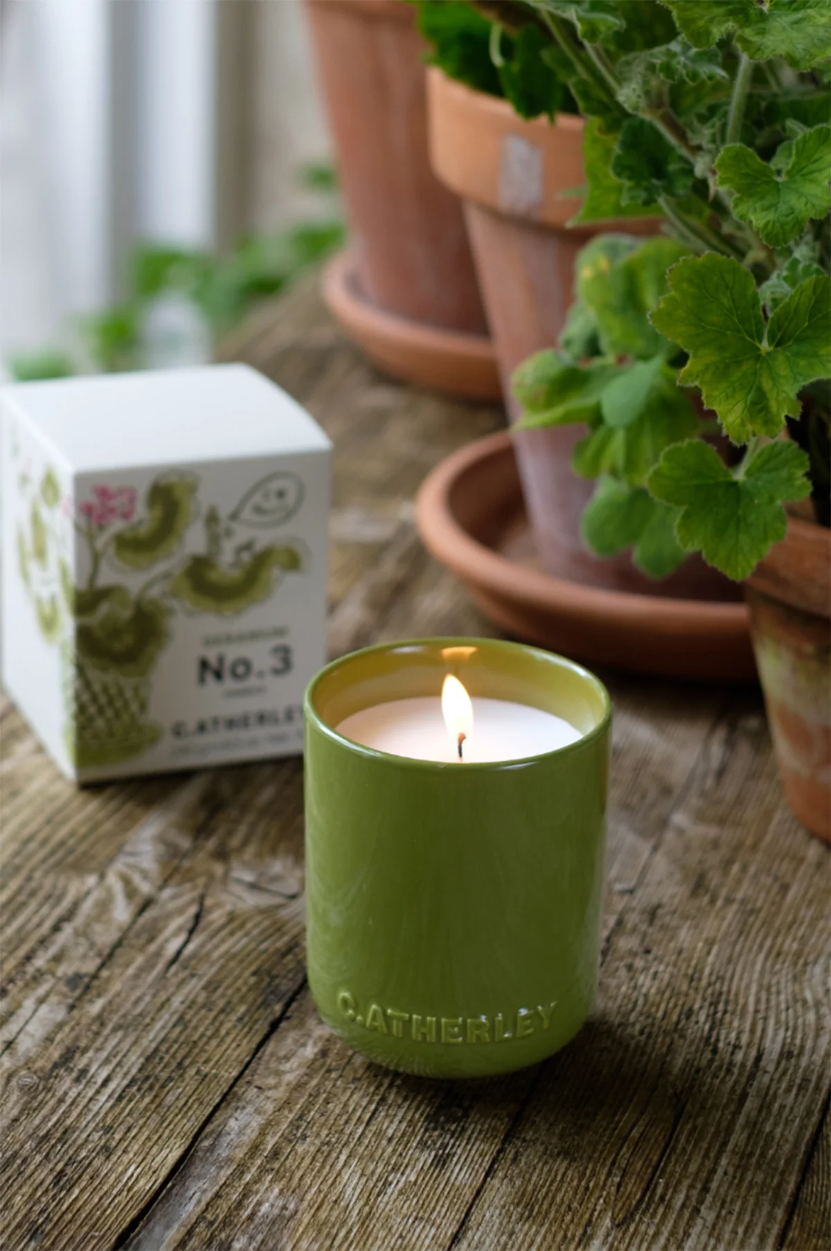 Geranium No.03 Candle 200g - Image 2