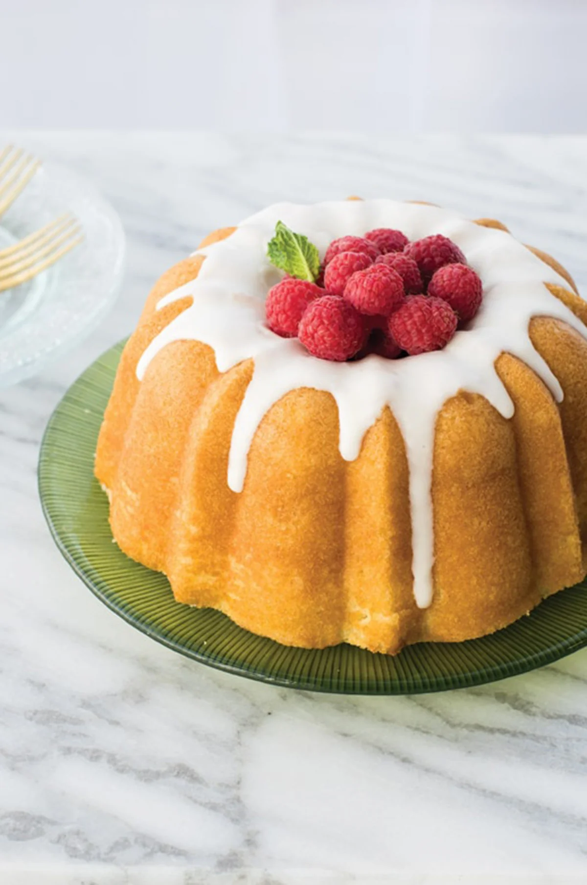 Gold 6 Cup Anniversary Bundt Pan - Image 2