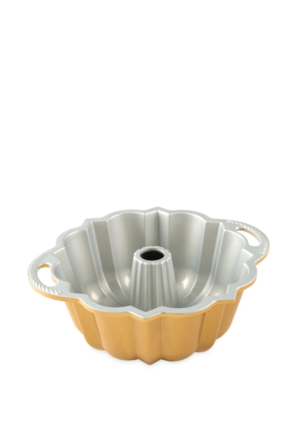 Gold 6 Cup Anniversary Bundt Pan - Image 4