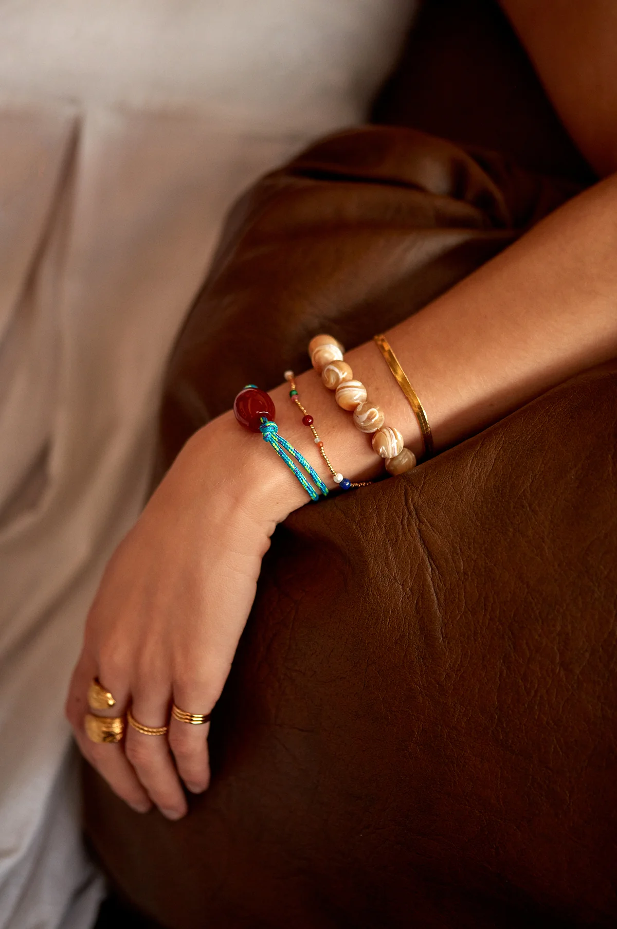 Gold Splash d'Or Bracelet - Image 2