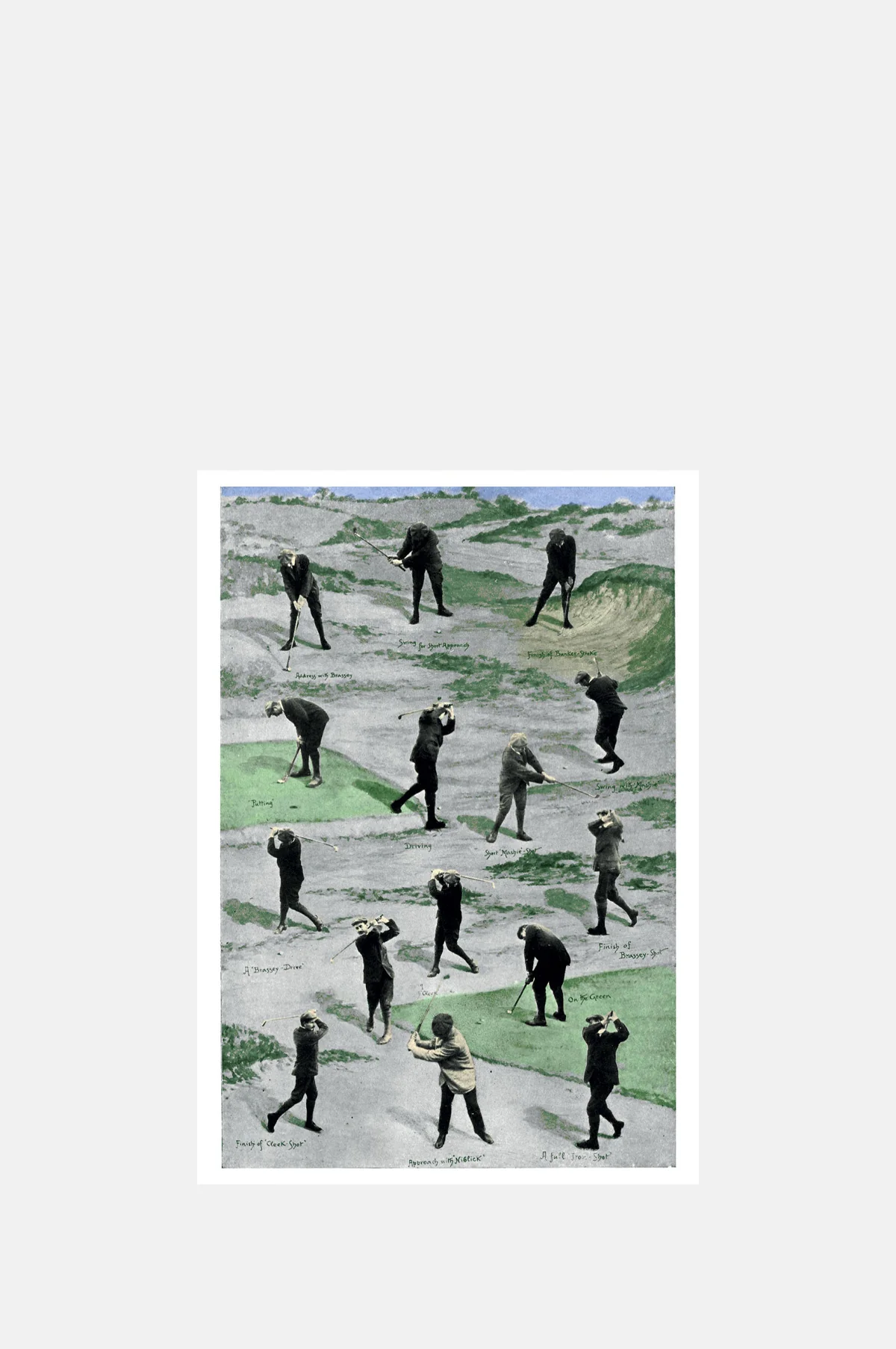 Golf Greeting Card