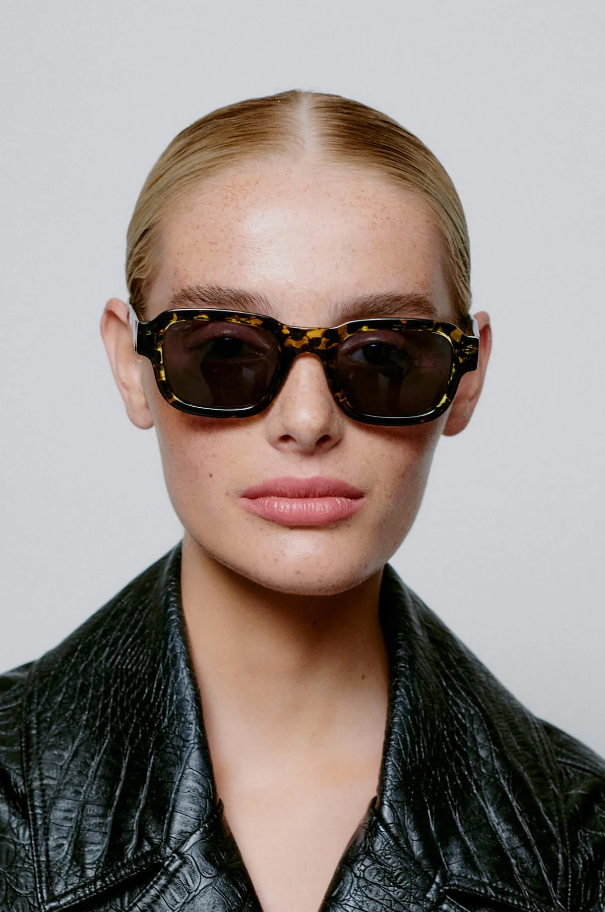 Halo Sunglasses Black/Yellow Tortoise - Image 3