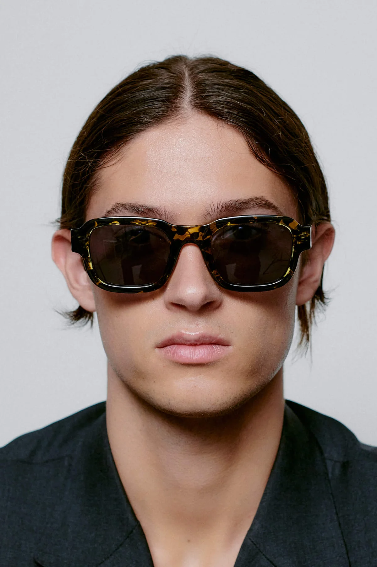 Halo Sunglasses Black/Yellow Tortoise - Image 6