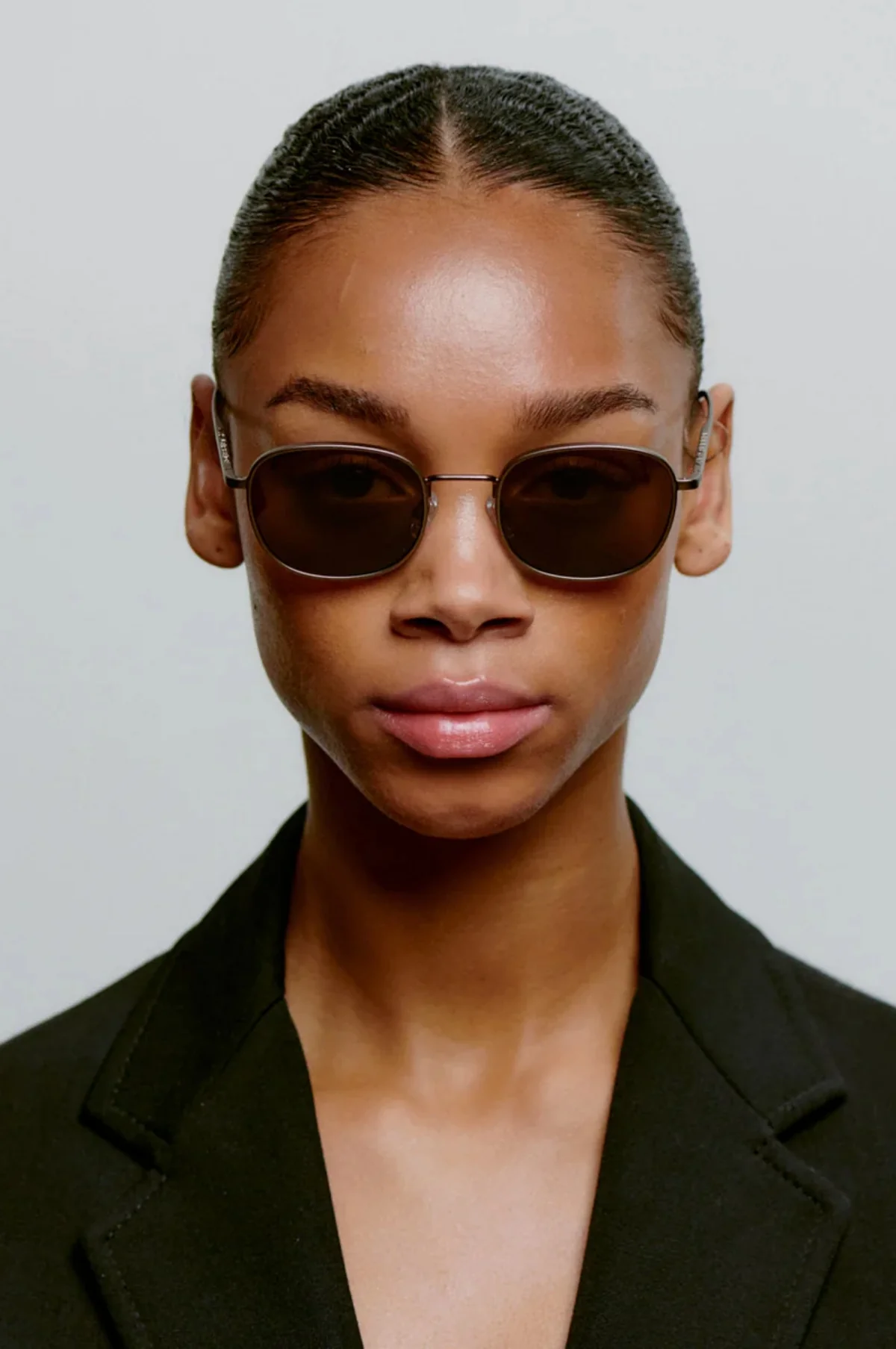 Hello Sunglasses Matte Brown - Image 2