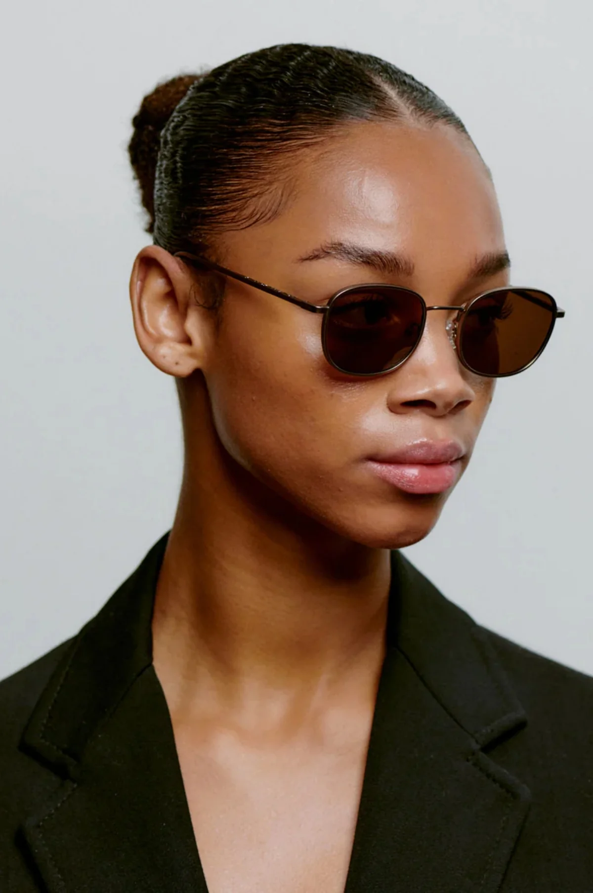 Hello Sunglasses Matte Brown - Image 6