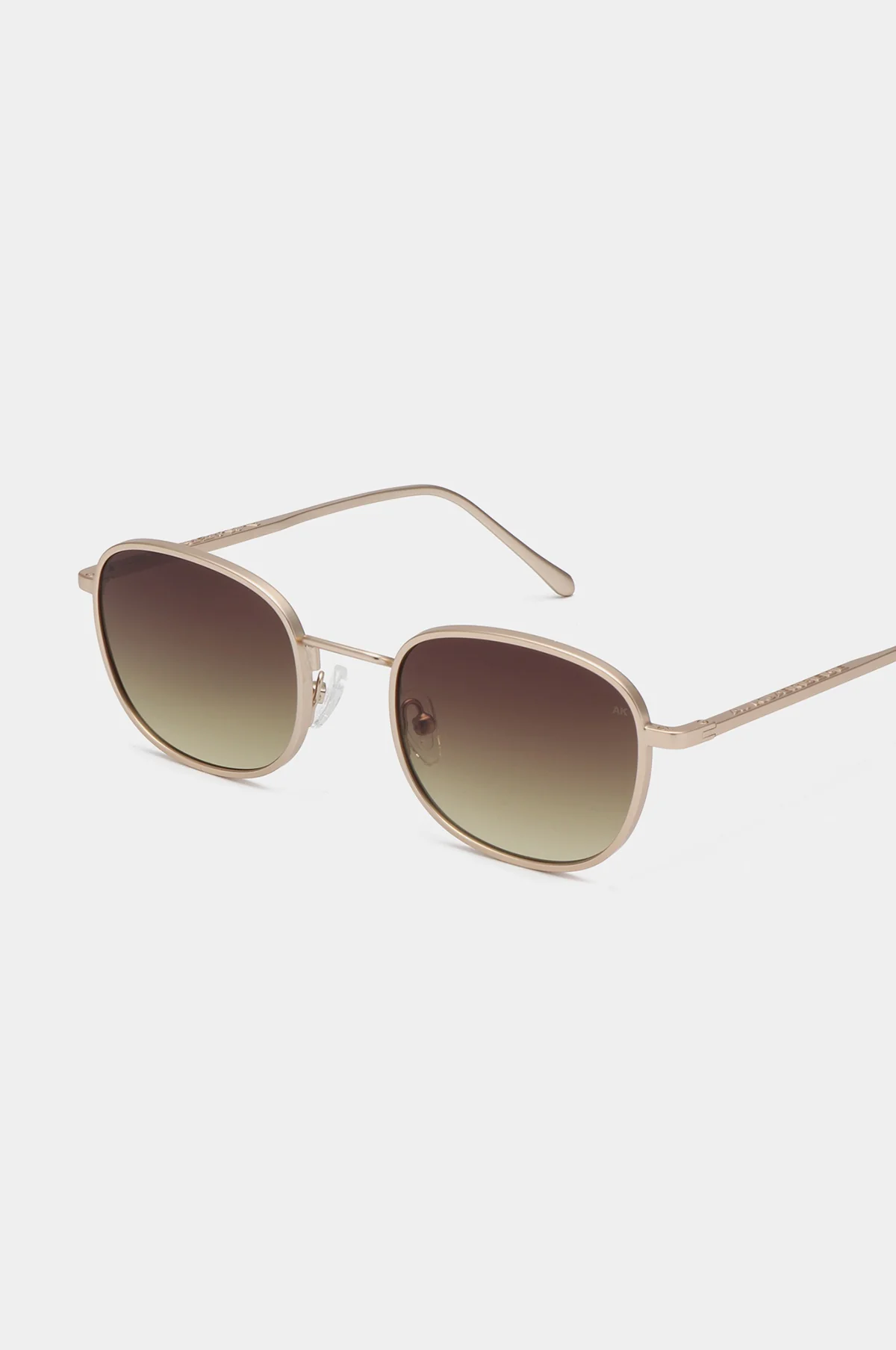 Hello Sunglasses Matte Gold - Image 5