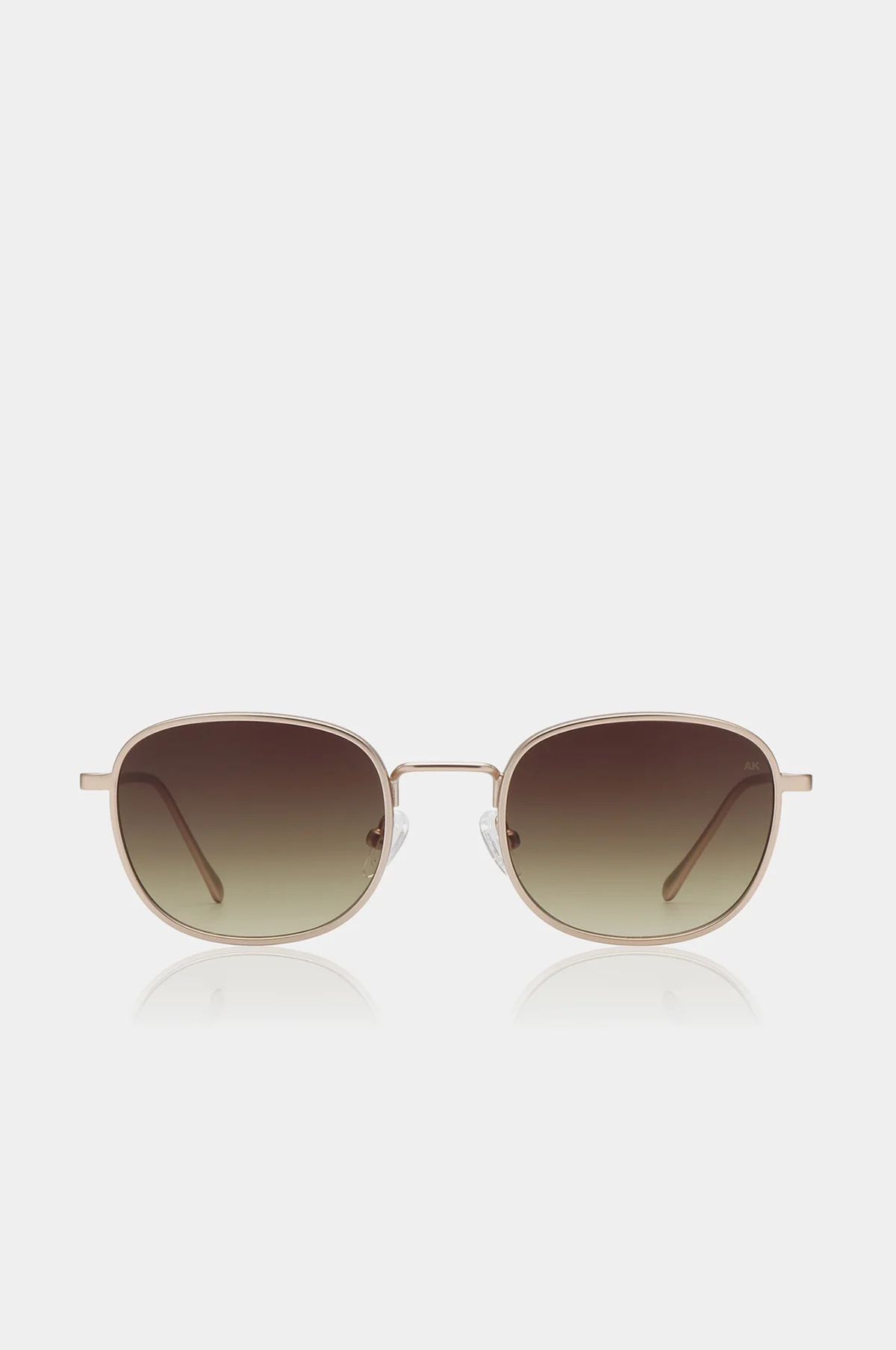 Hello Sunglasses Matte Gold - Image 6