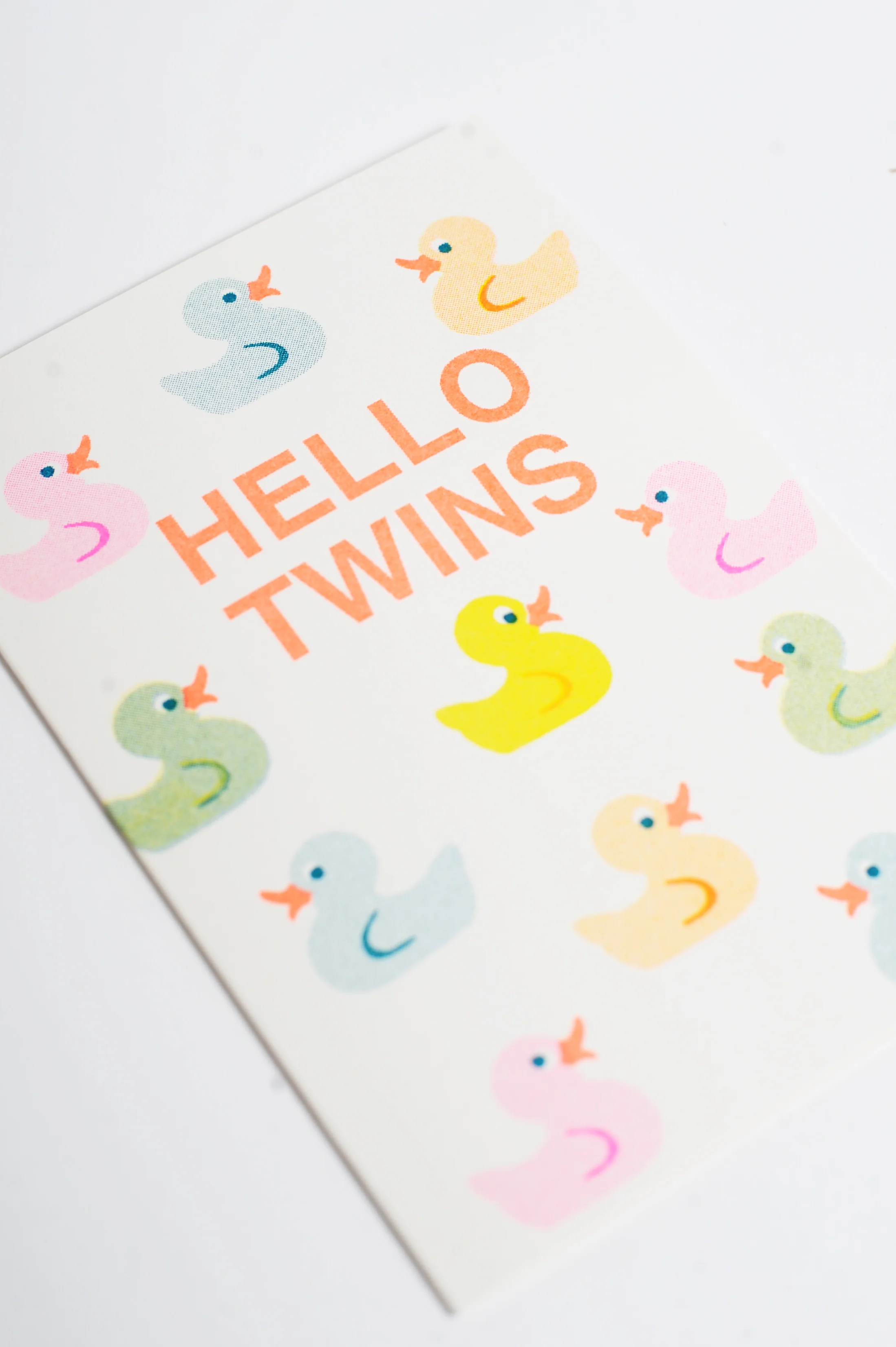 Hello Twins Riso Card - Image 2