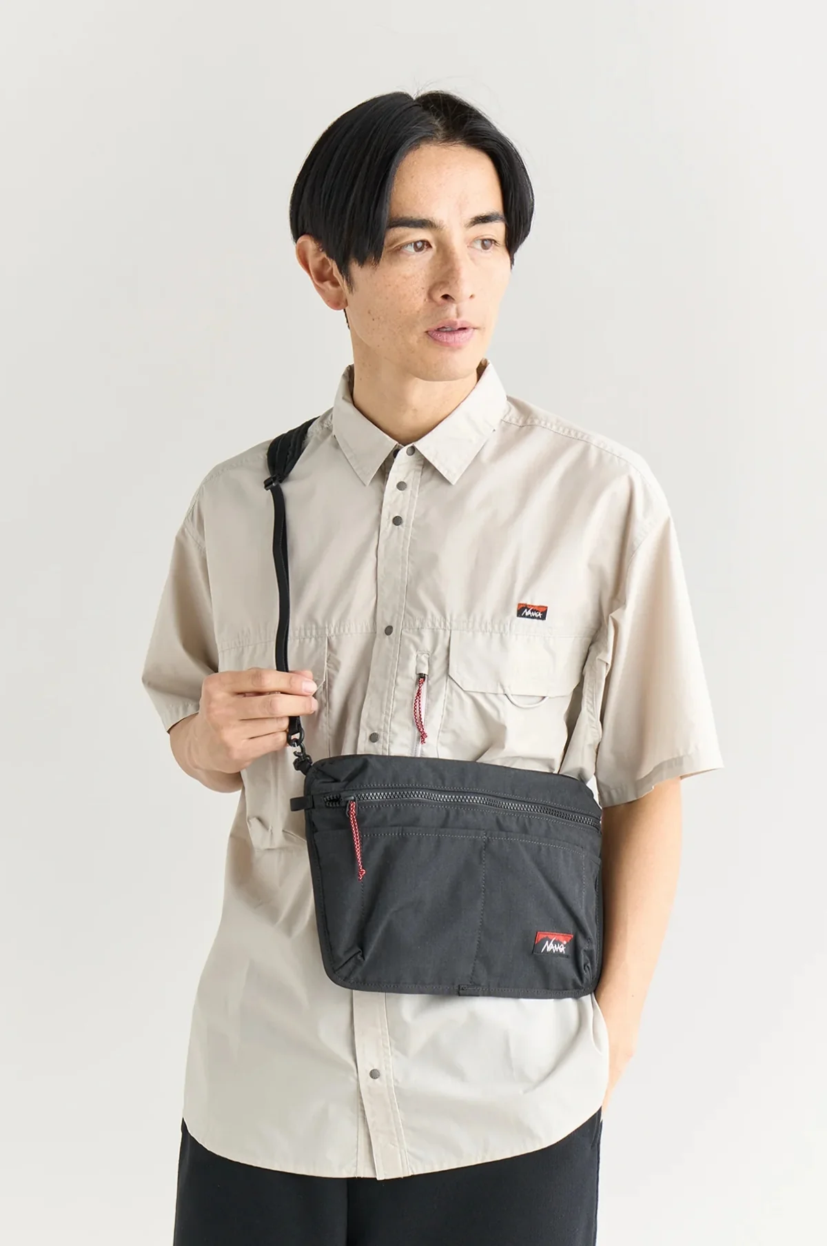 Hinoc Sacoche Bag Charcoal - Image 2