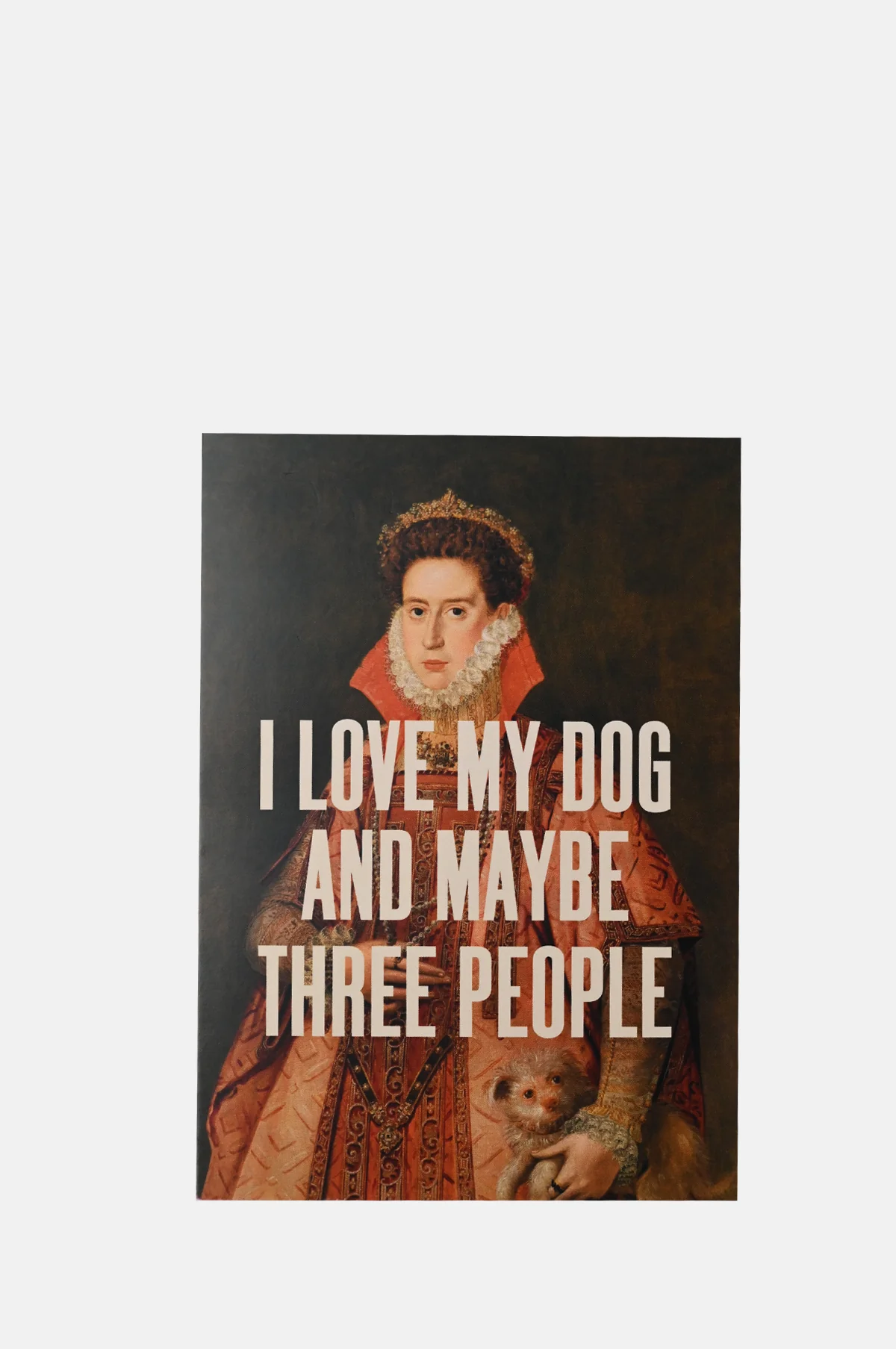 I Love My Dog Card
