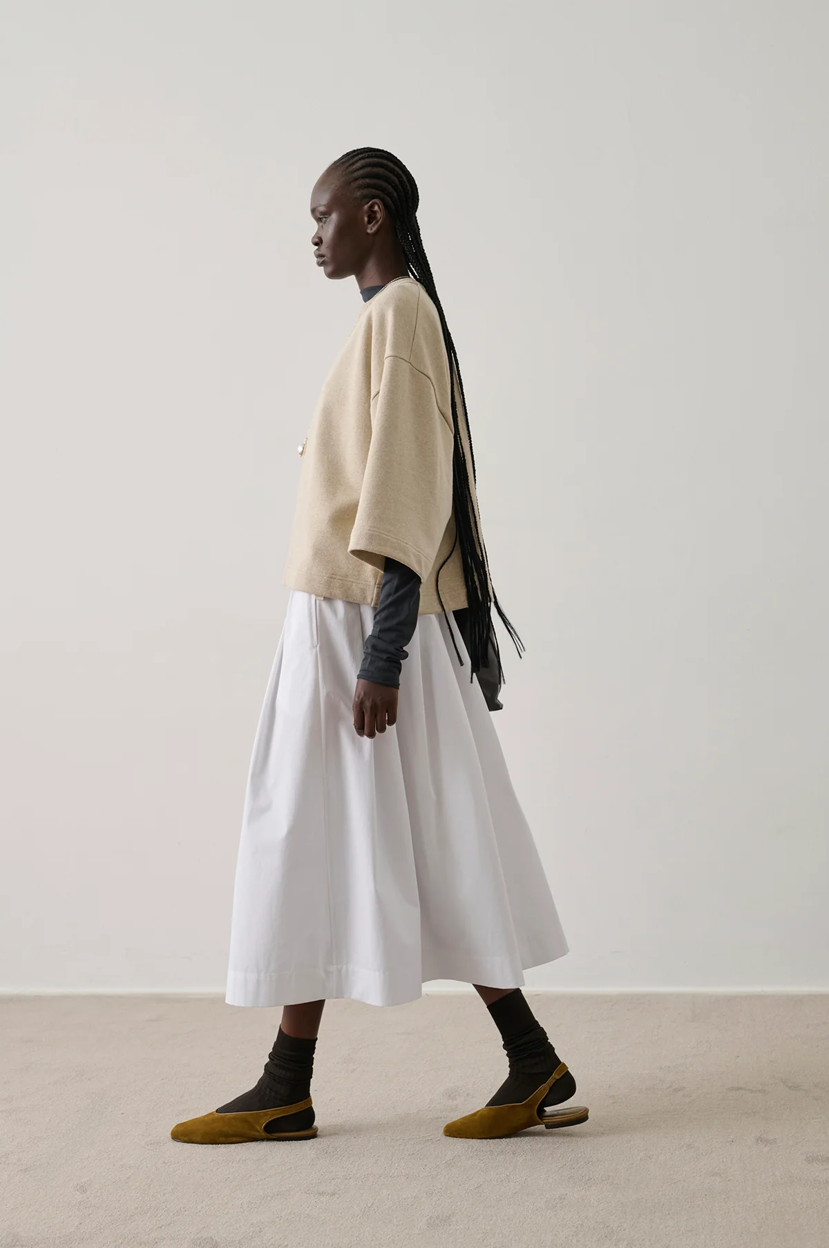 Iksan Sweat Beige Chine - Image 6