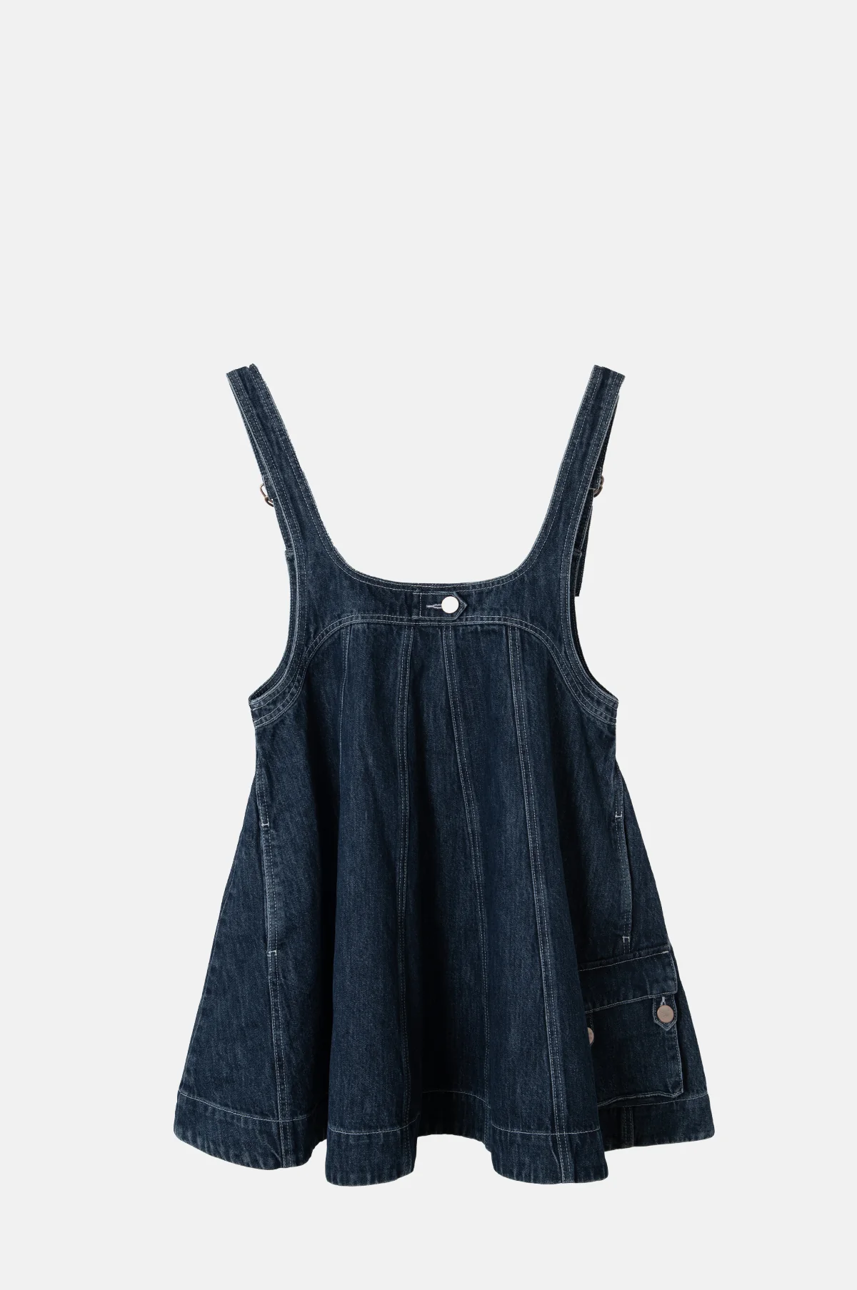 Immy Mini Dress Dark Wash