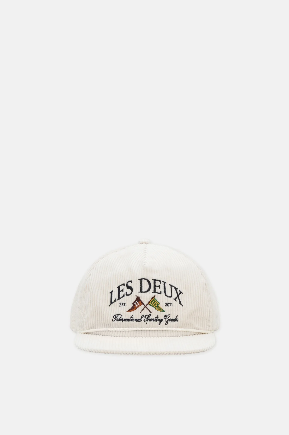 Ivy League Corduroy Cap Ivory