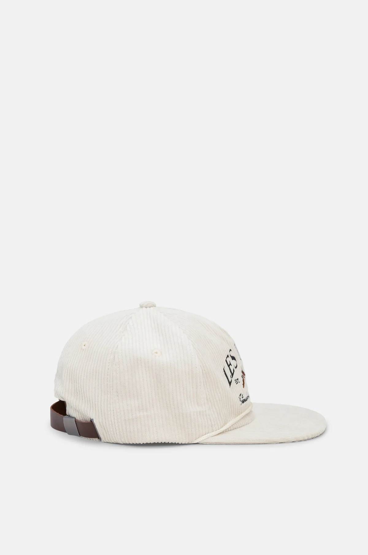 Ivy League Corduroy Cap Ivory - Image 2