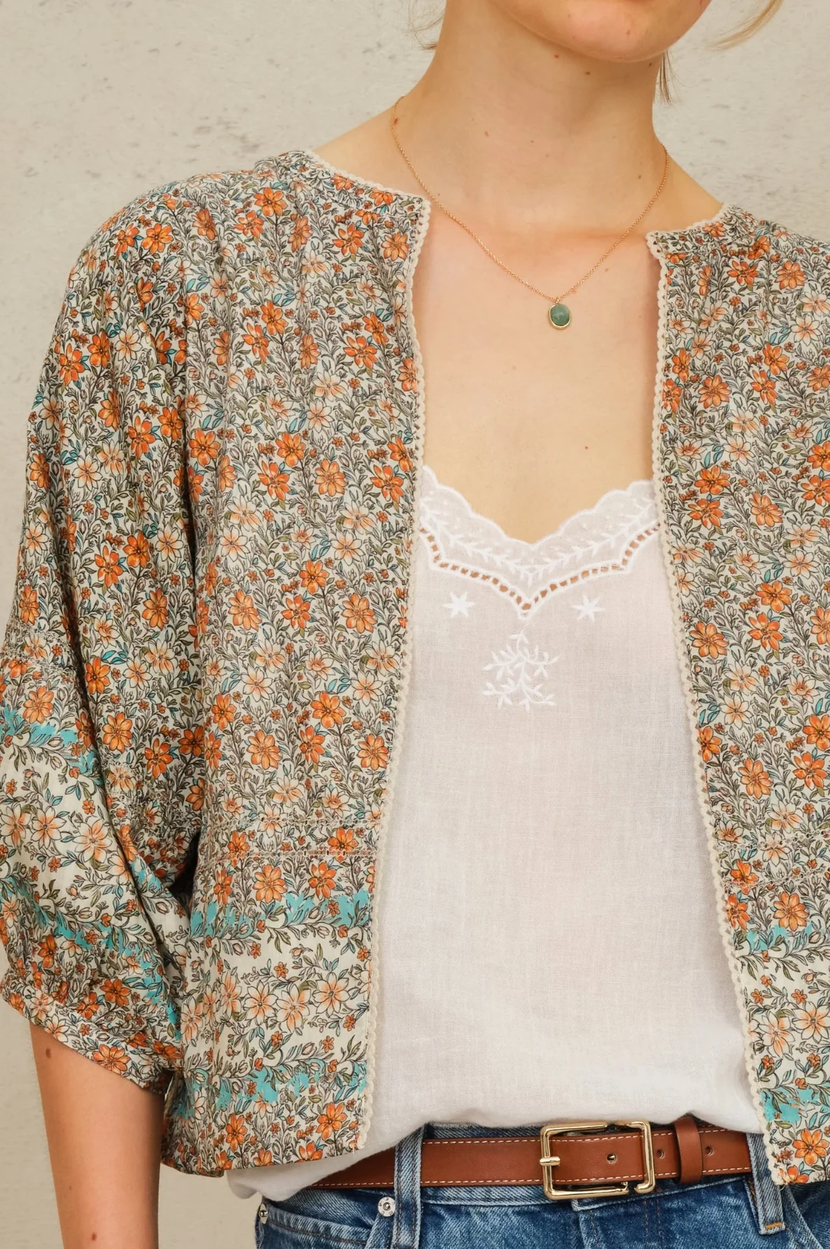 Jaci Print Jacket Multi - Image 4