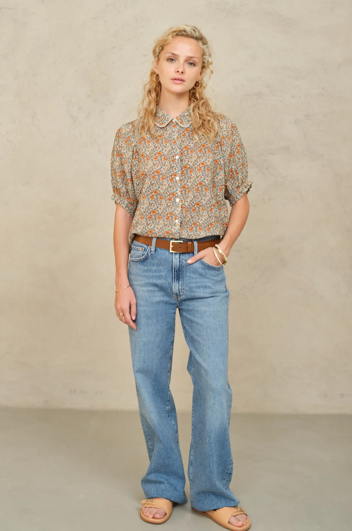 Jaci Print S/S Top Multi - Image 4