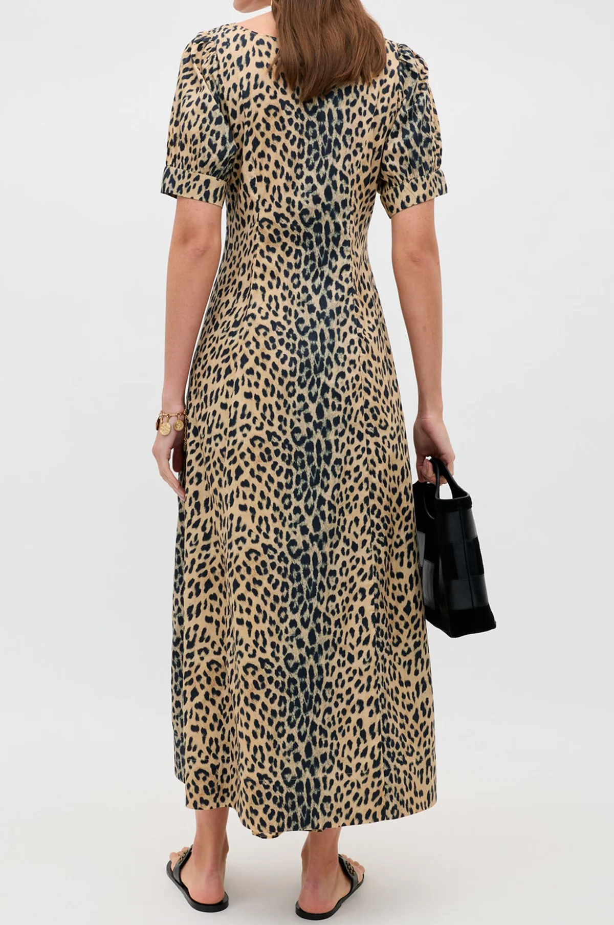 Kathleen Dress Nina Leopard Brown - Image 5
