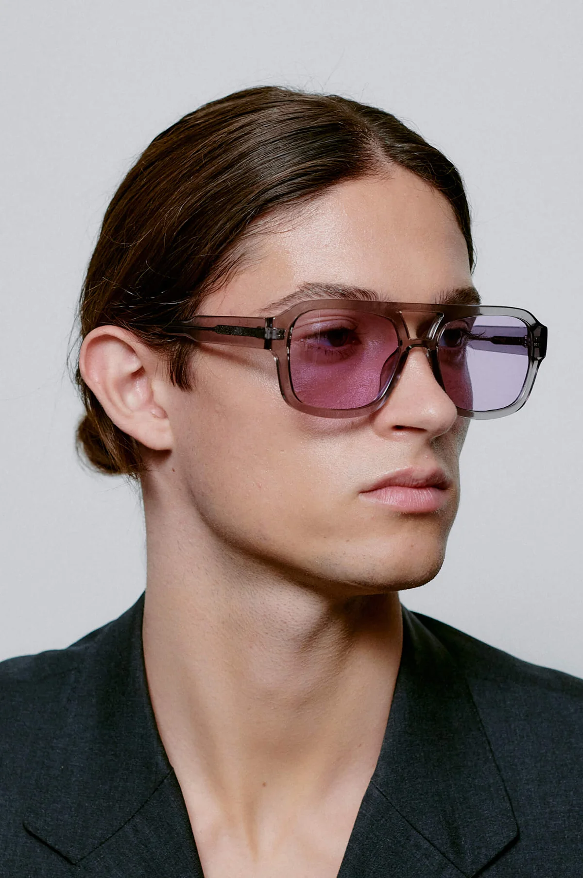 Kaya Sunglasses Grey Transparent - Image 7