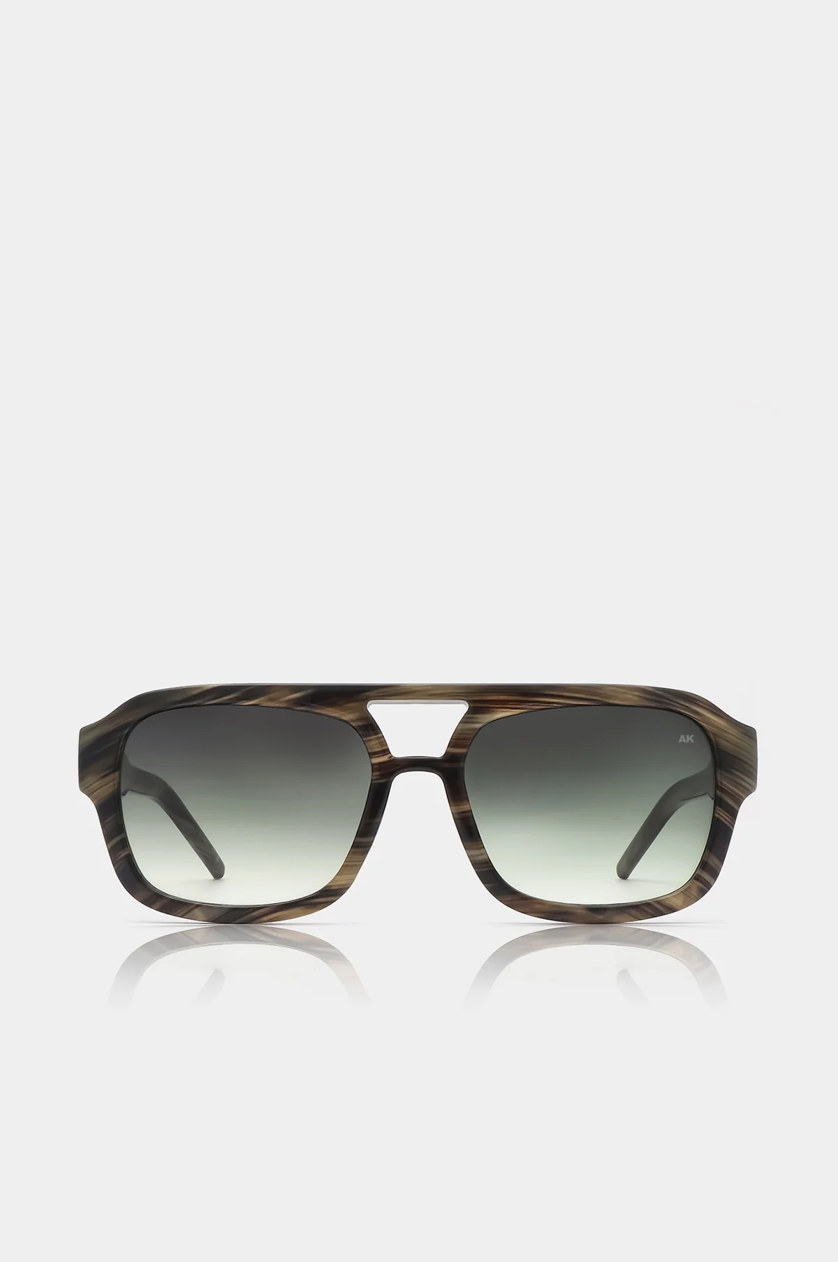 Kaya Sunglasses Striped Horn - Image 4
