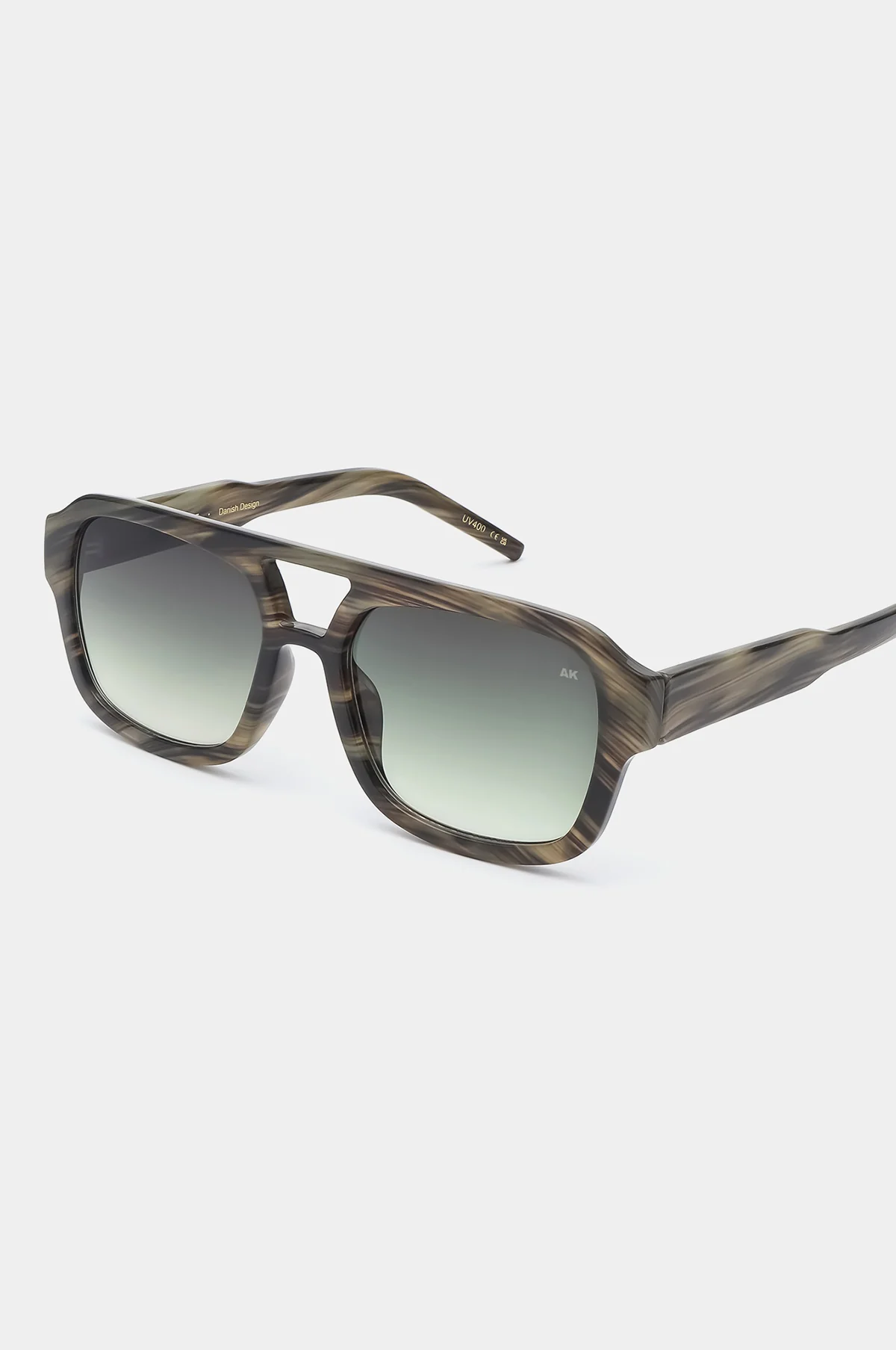 Kaya Sunglasses Striped Horn - Image 6